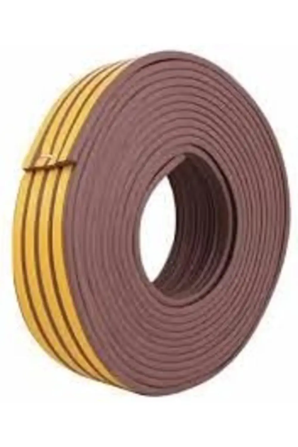 trendyvision FLAMME E Tipi Kapı Pencere Bandı Kahverengi 6M, Stan