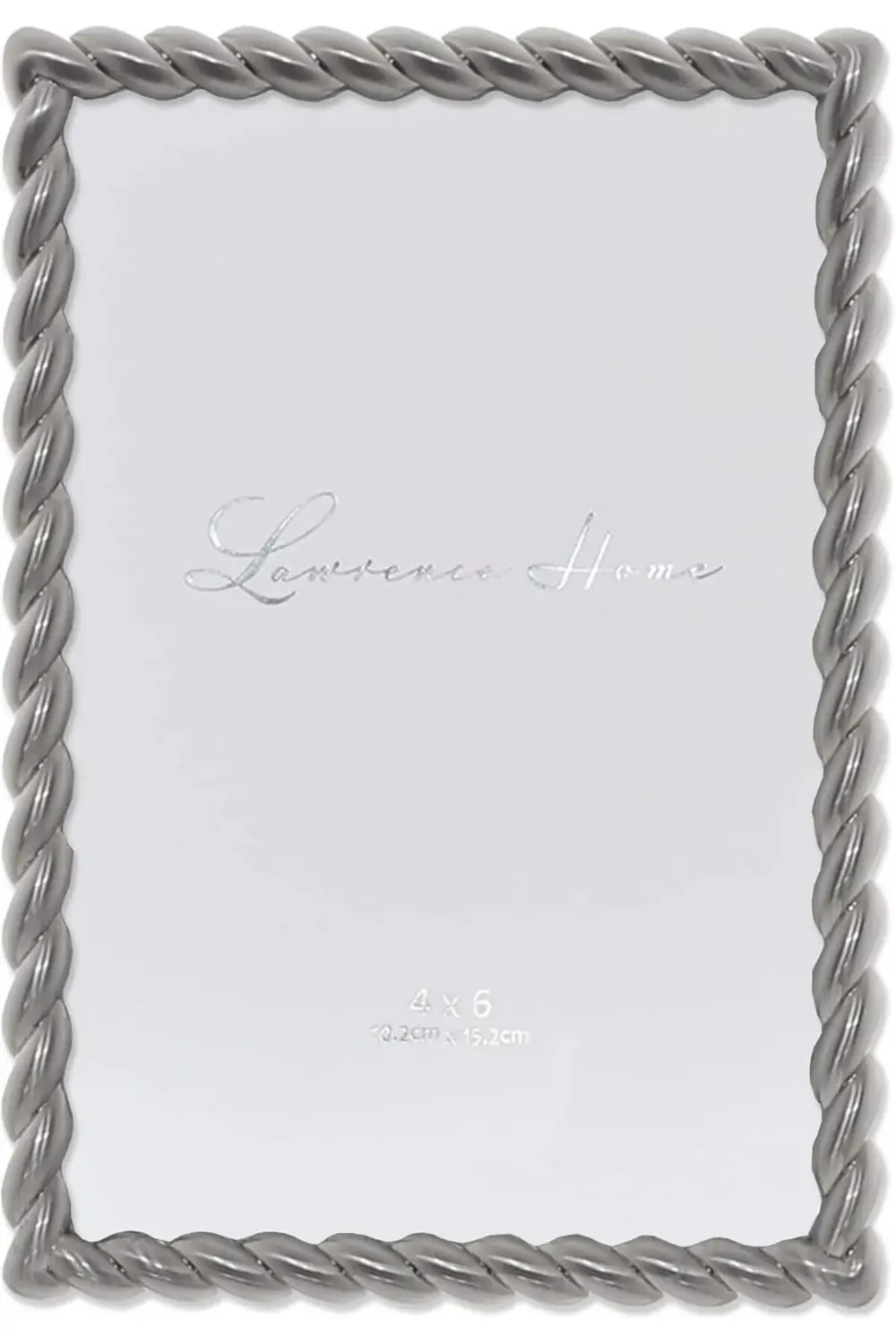 trendyvision Frames 4x6 Fırçalanmış Nikel Metal Resim Çerçevesi H