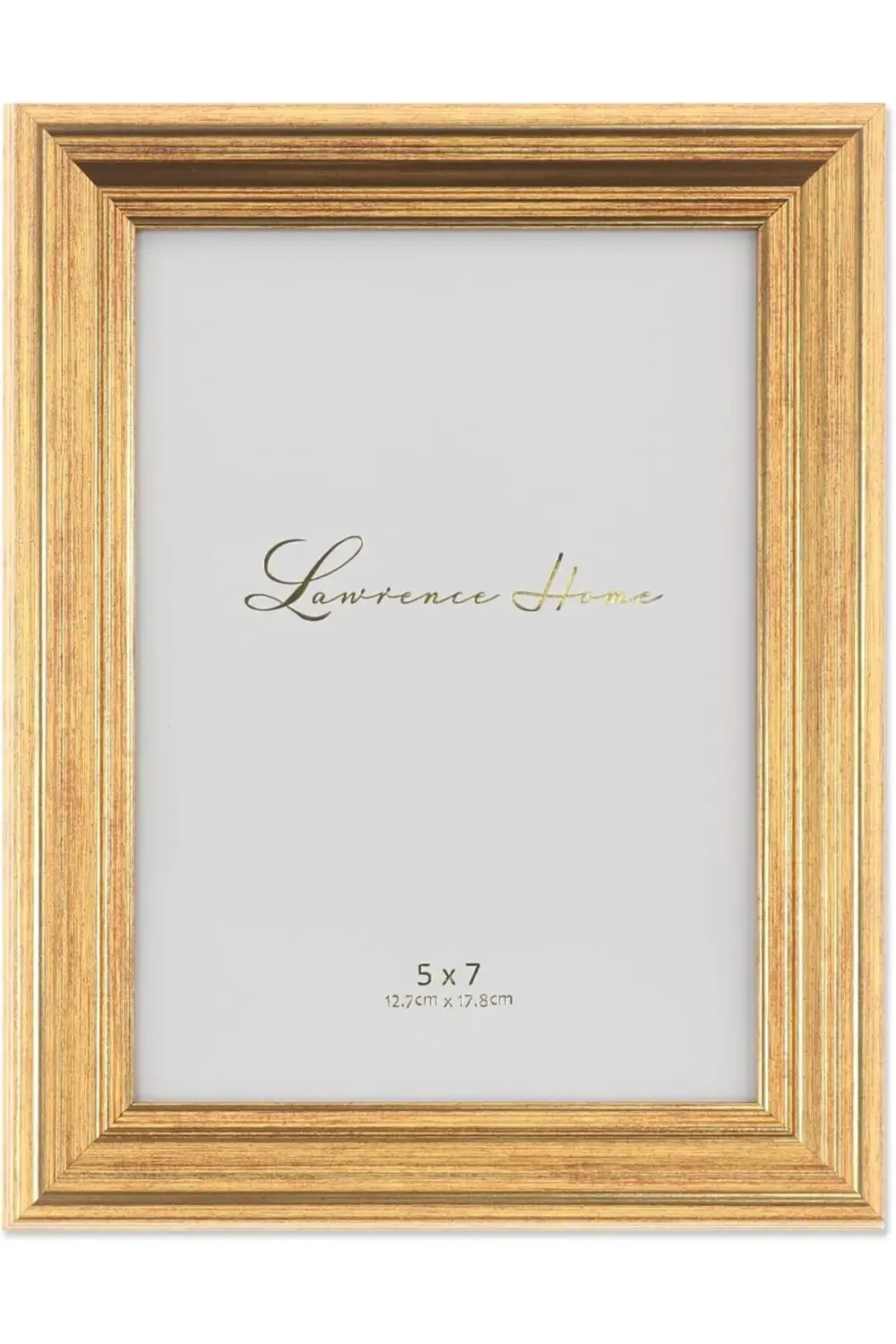 trendyvision Frames Sutter resim çerçevesi, 12,7 x 17,8 cm, altın