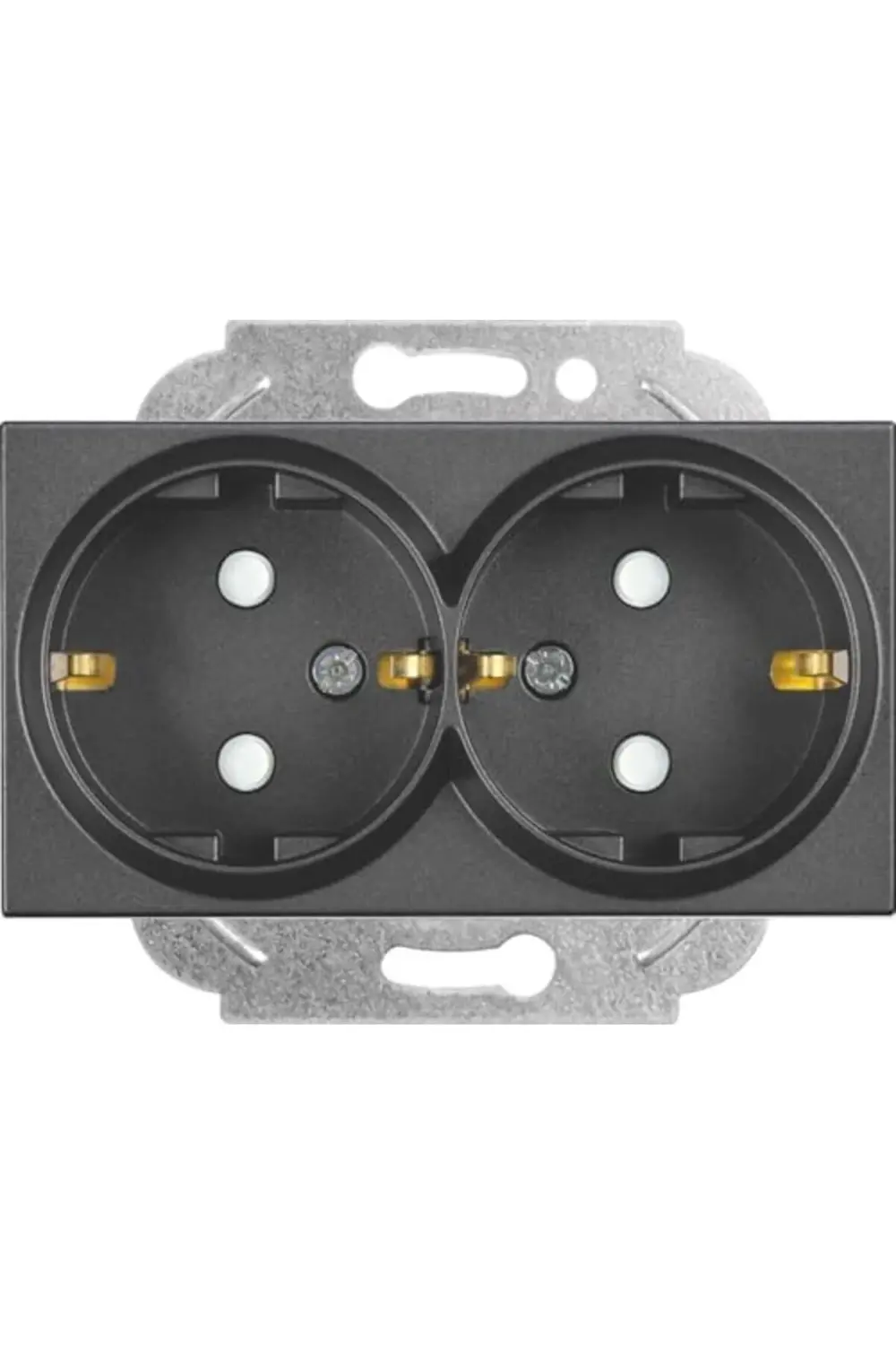 trendyvision / Füme İkili Topraklı Priz Çarpma Karşıtı Mekanizma