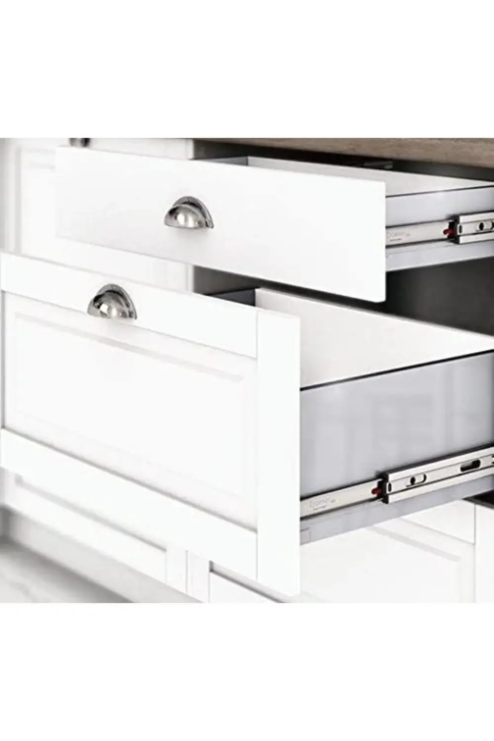 trendyvision Galvanizli Teleskopik Çekmece Rayı 35x500 buyflicker