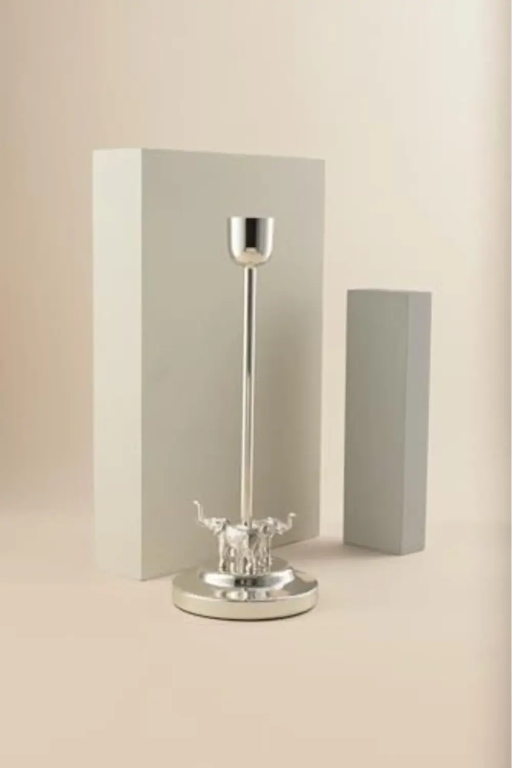 trendyvision Ganesha Gümüş Şamdan buyflicker 395519