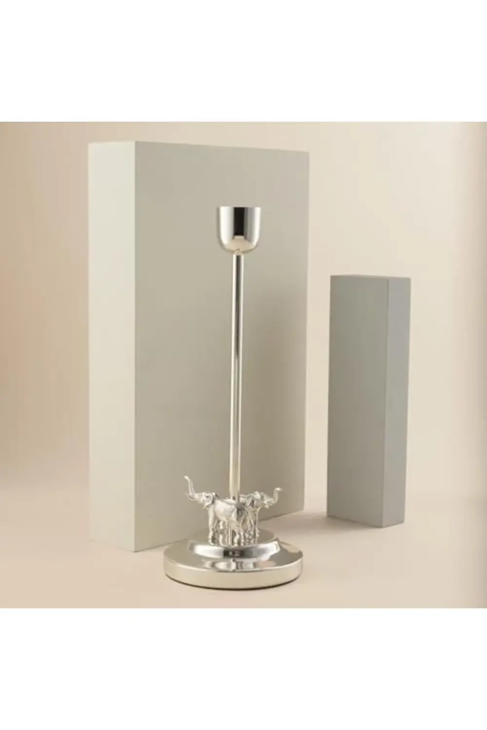 trendyvision Ganesha Gümüş Şamdan buyflicker 395519