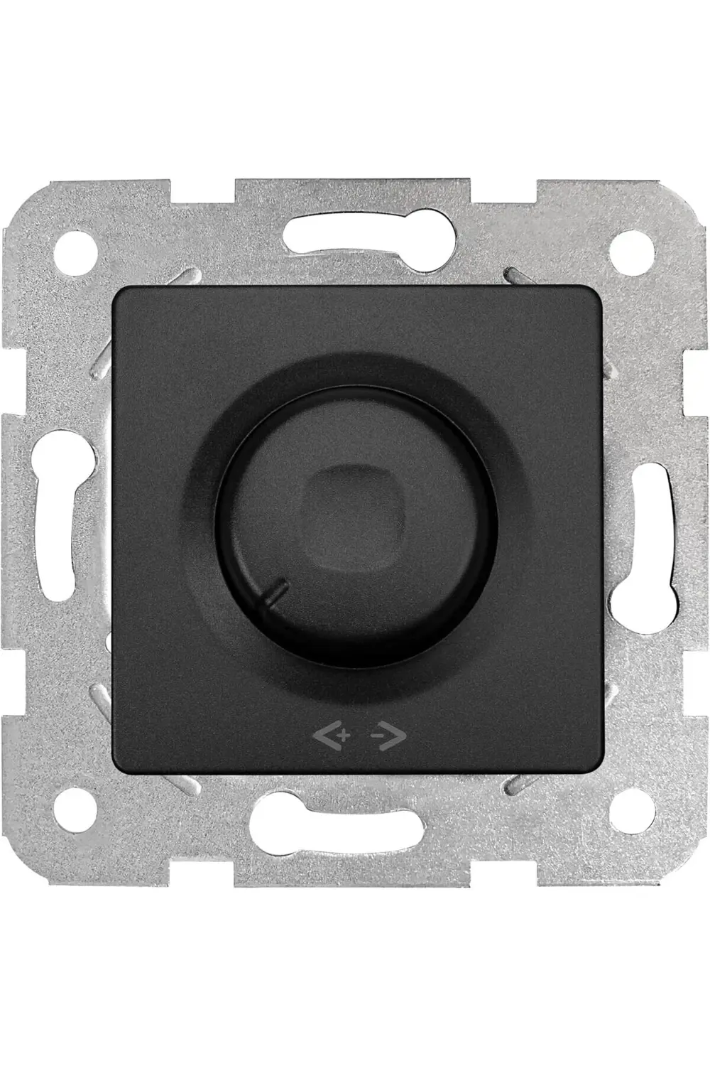 trendyvision Gece Siyahı Floresan Dimmer 1 10V Mekanizma ve Kapak