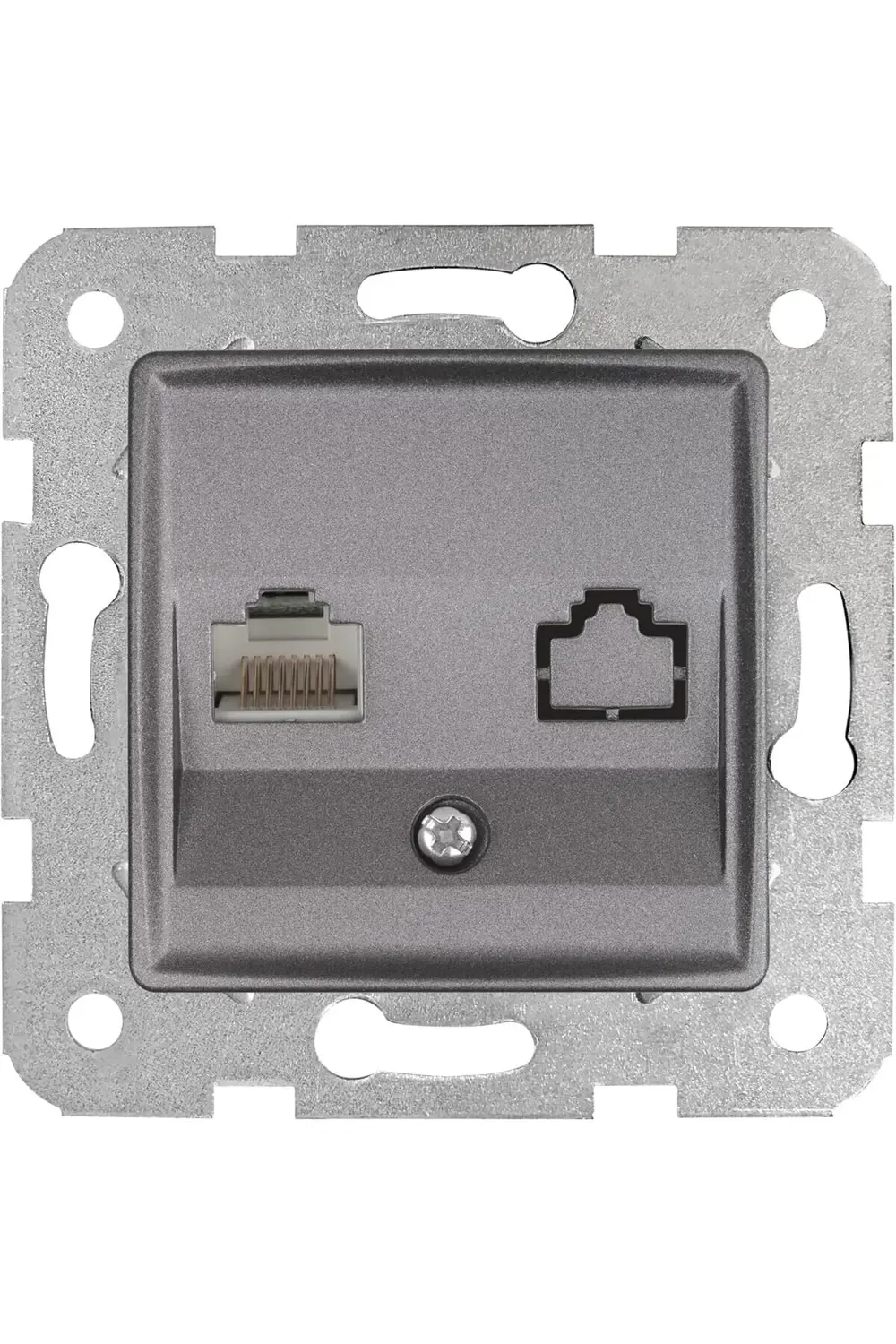 trendyvision Granit Grisi Tekli Data CAT5e Mekanizma ve Kapak buy