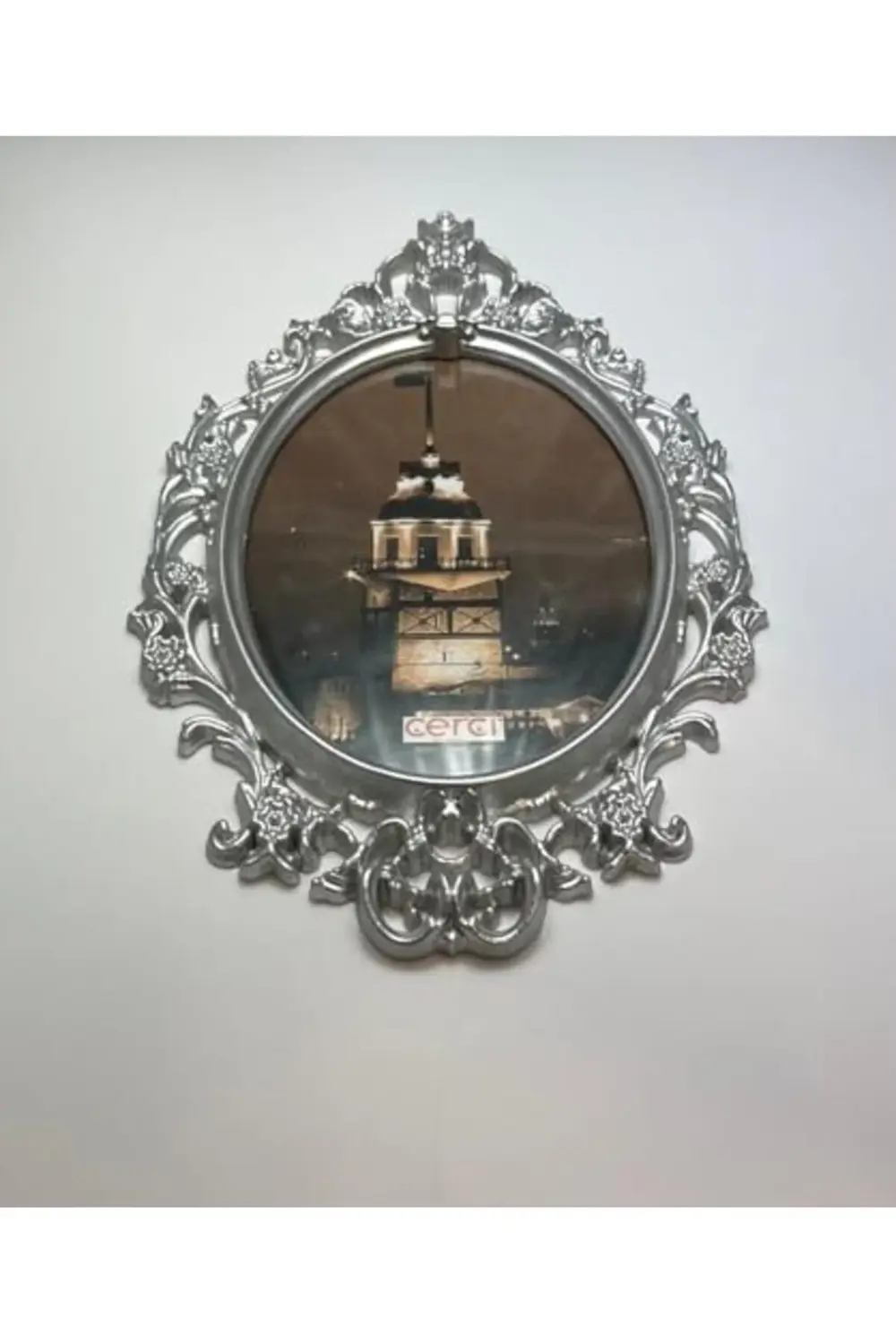 trendyvision Gümüş Varaklı Dekoratif Duvar Çerçevesi buyflicker 3