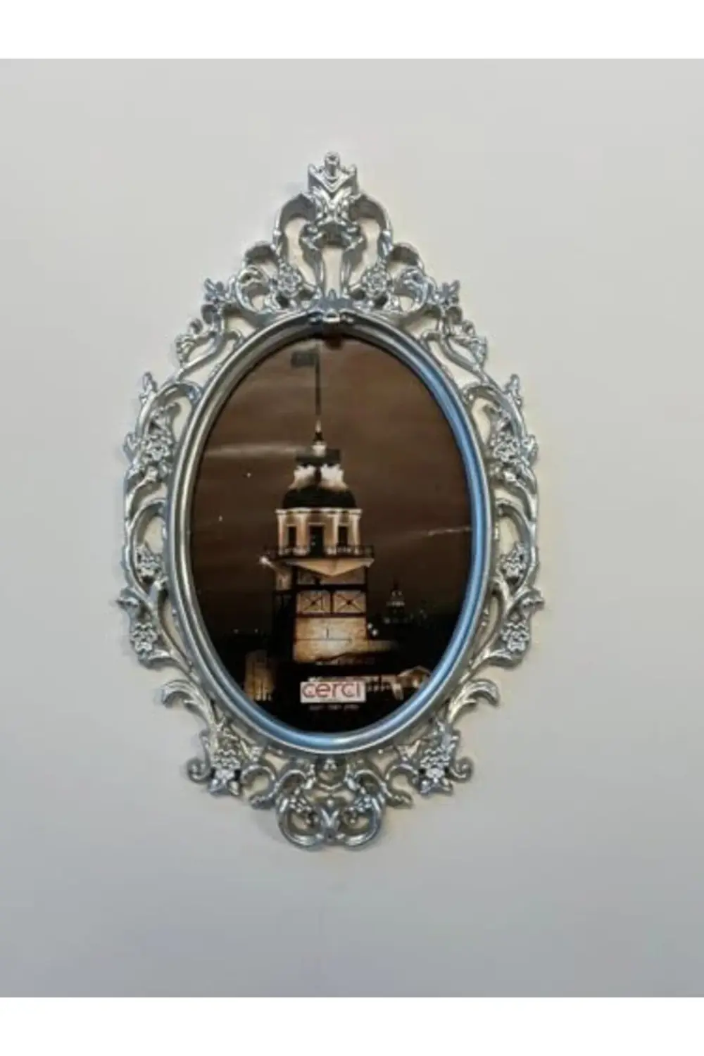 trendyvision Gümüş Varaklı Dekoratif Duvar Çerçevesi buyflicker 3