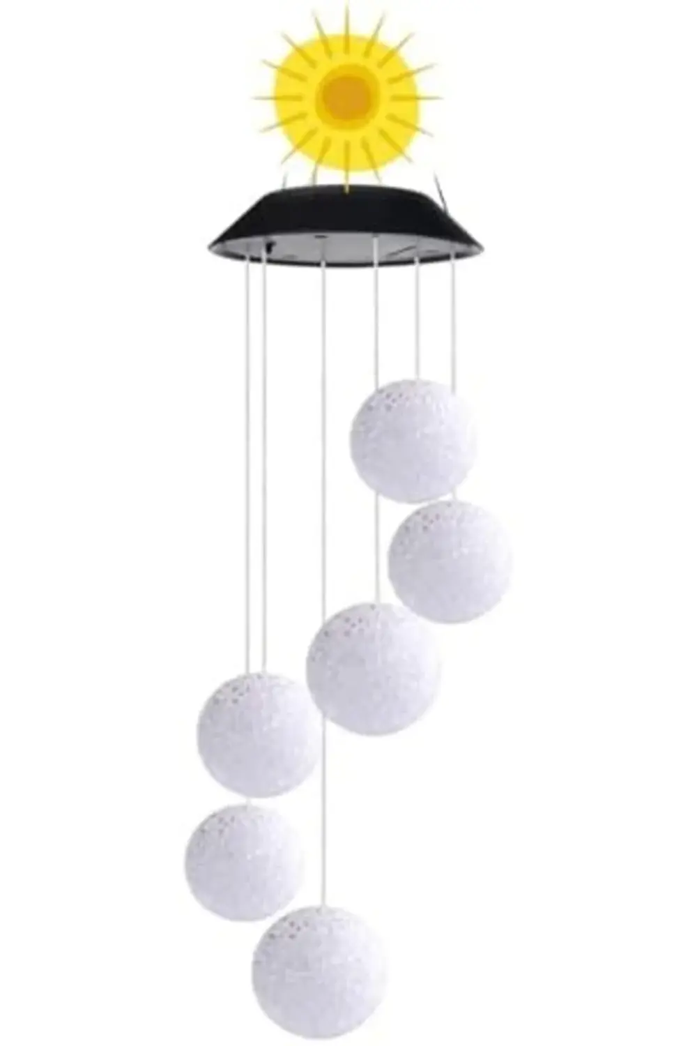 trendyvision Güneş Enerjili Renk Geçişli Kristal Top Aydınlatma/G