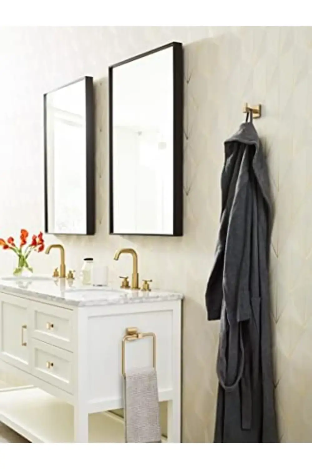 trendyvision | Havlu Halkası | 7-9/16 inç (192 mm) | Şampanya Bro