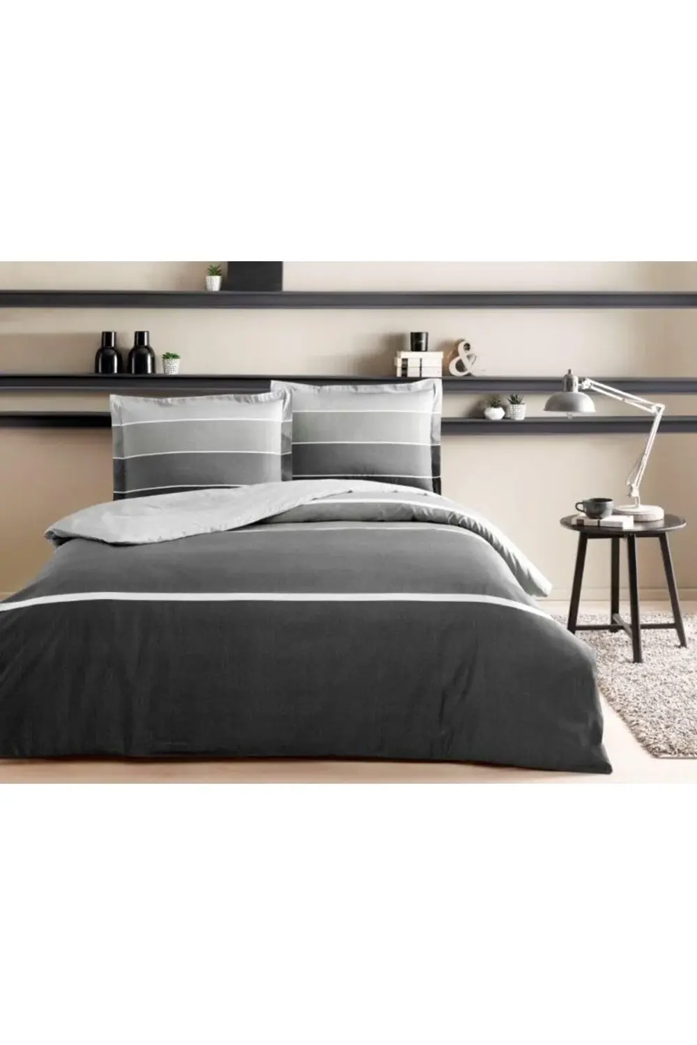 trendyvision Hazel Desenli Pamuk Nevresim Takımı,, Çift Kişilik b