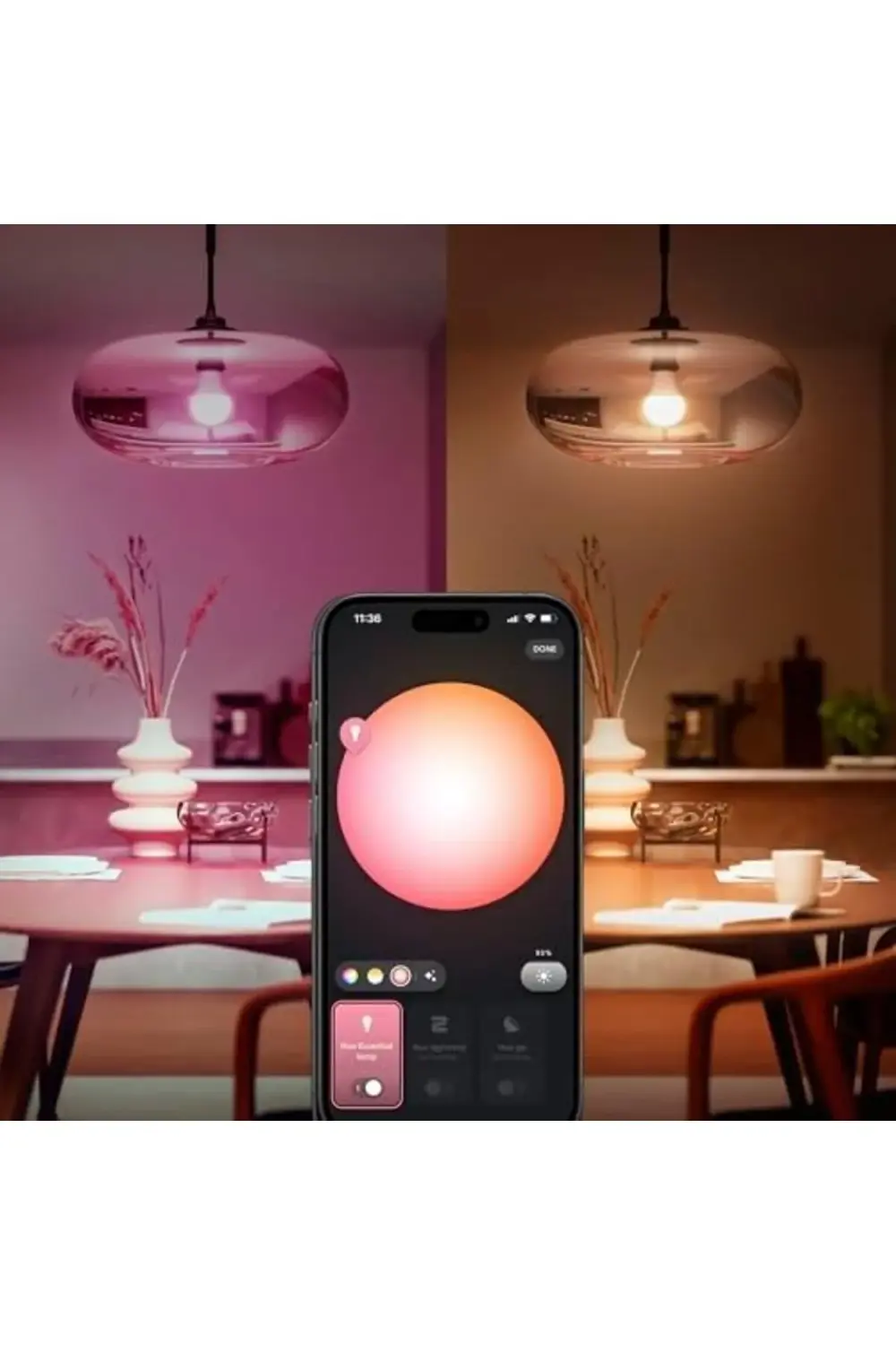 trendyvision Hue 2'li E27 Ampul Başlangıç Seti 806 Lumen buyflick