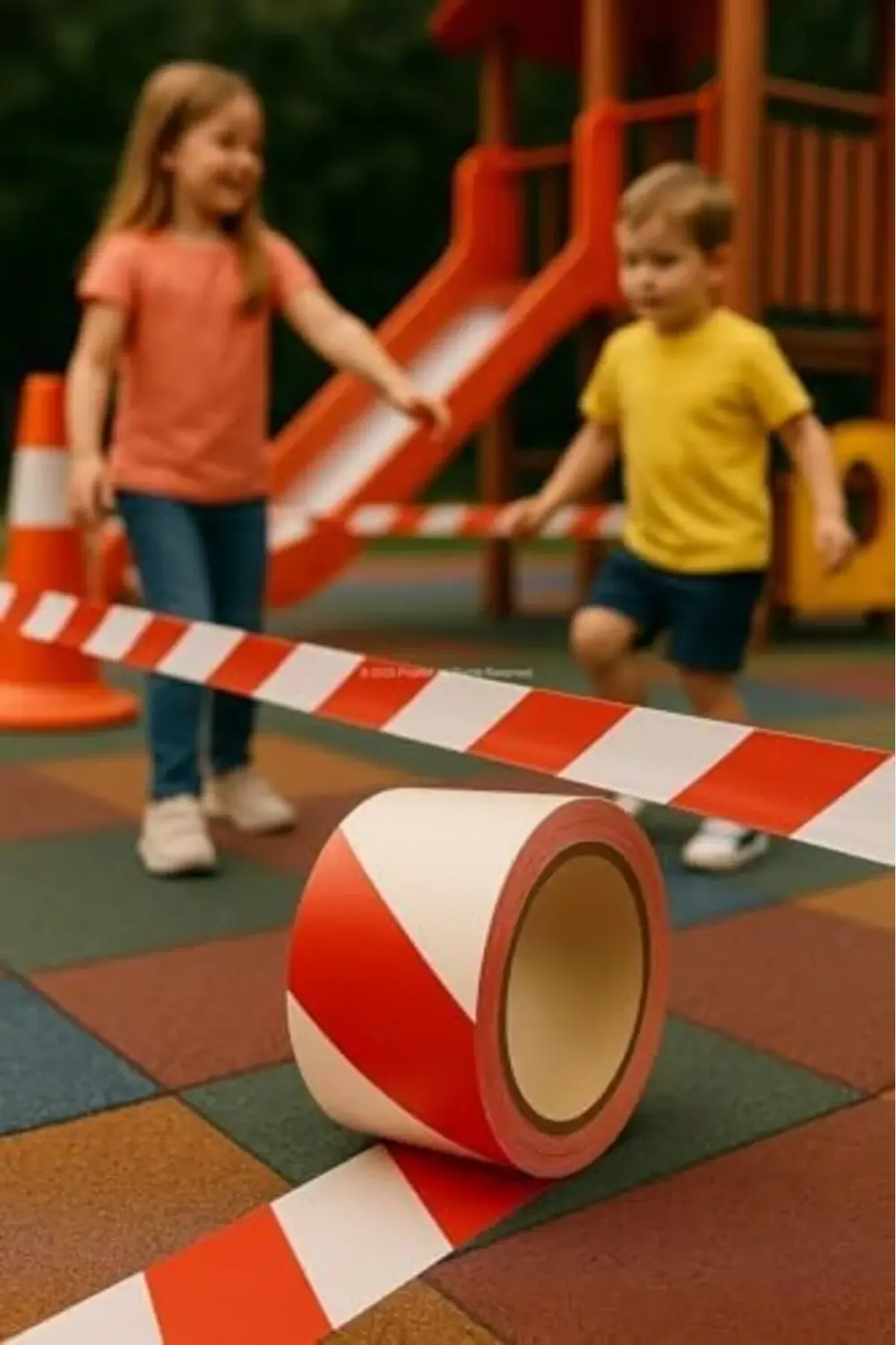 trendyvision İkaz Bandı, Güvenlik Uyarı Bandı, Plastik, Şeritli B