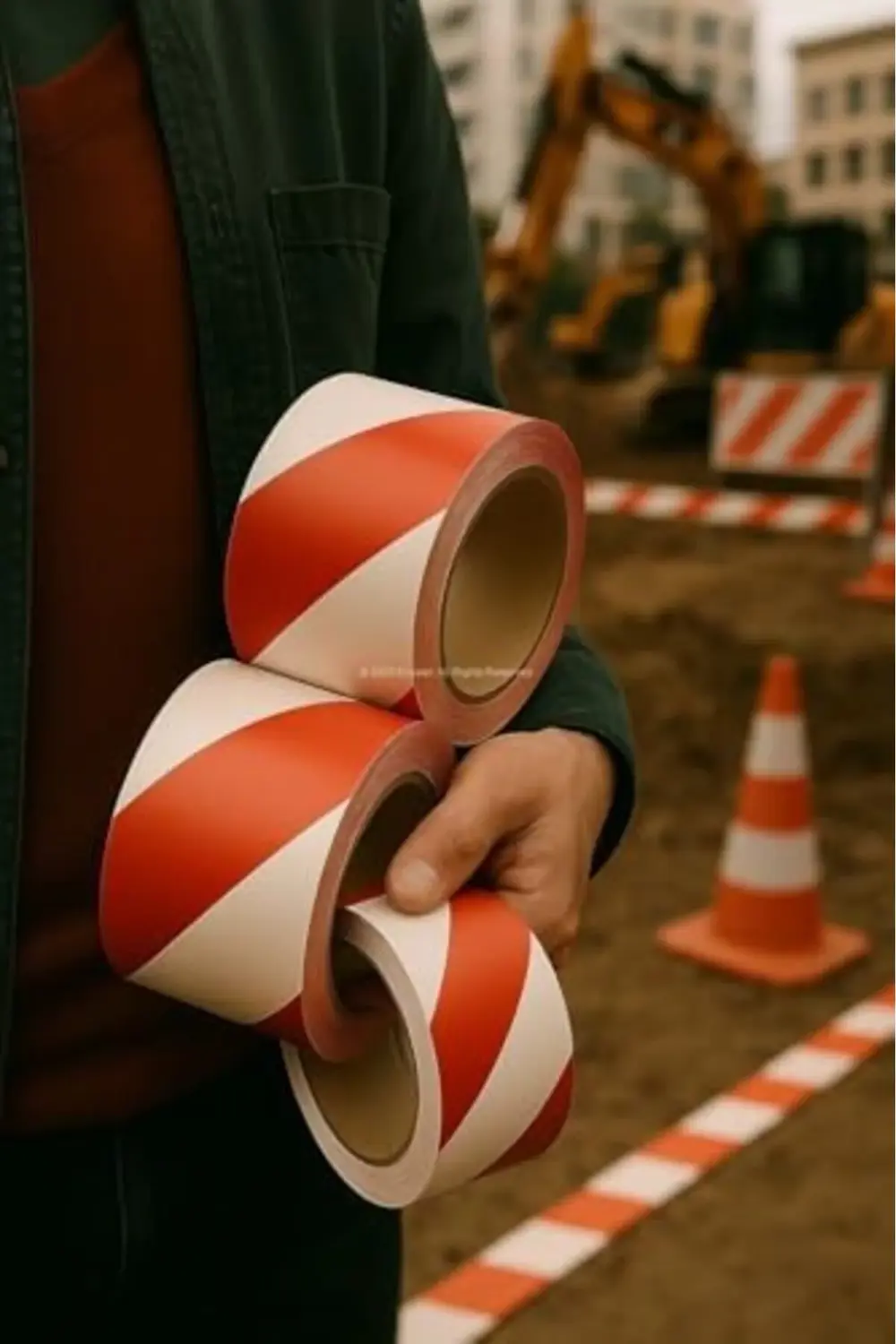 trendyvision İkaz Bandı, Güvenlik Uyarı Bandı, Plastik, Şeritli B