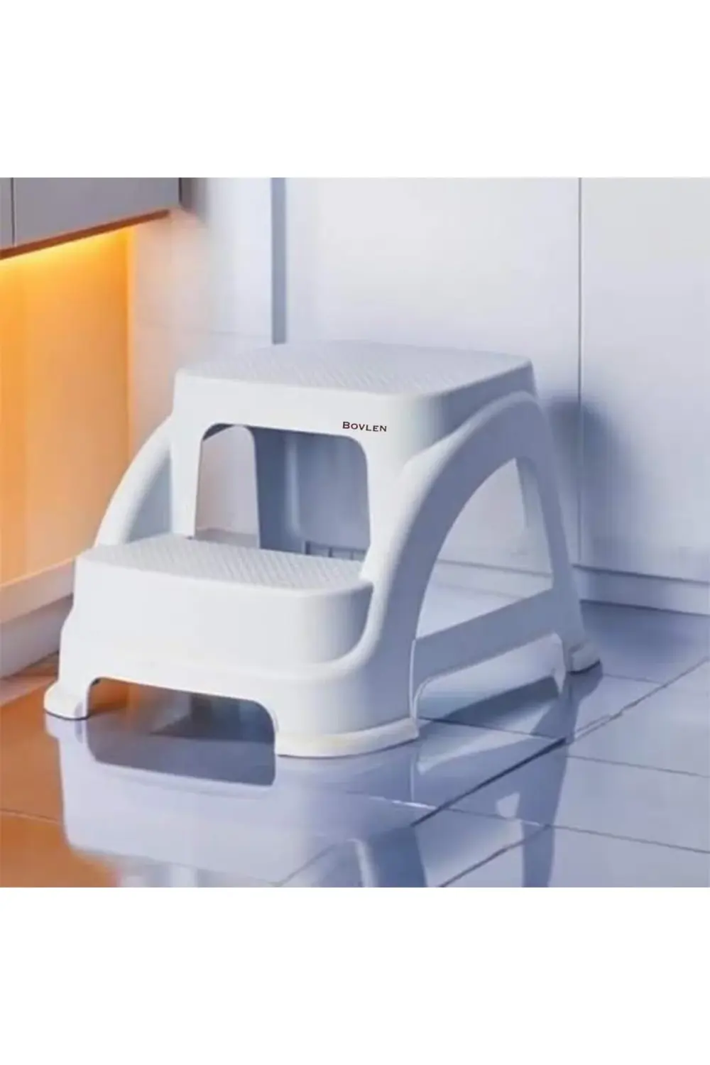 trendyvision İki Basamaklı Kaymaz Tabure - 120 KG Taşıma Kapasite