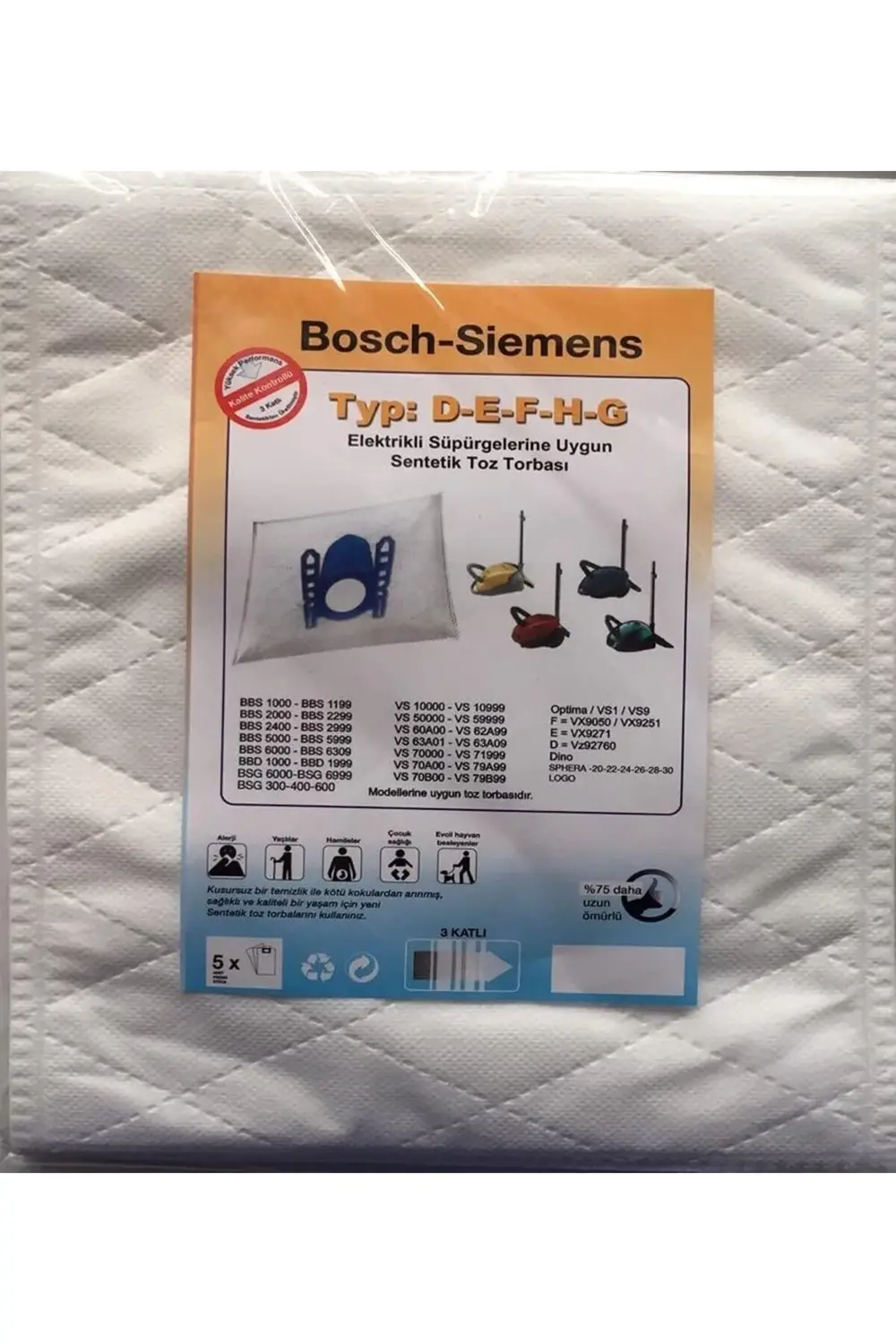 trendyvision ile Uyumlu - SİEMENS TYPE: D-E-F-H-G ELEKTRİKLİ SÜPÜ