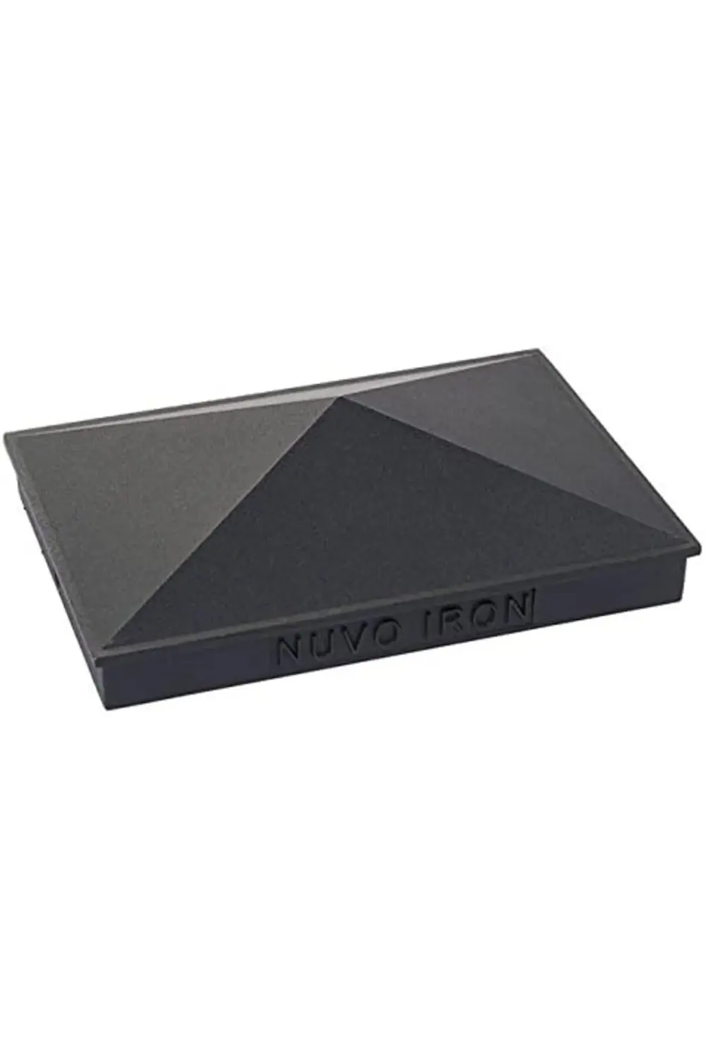 trendyvision Iron Piramit Direk Kapağı, 4" x 6" - Siyah buyflicke