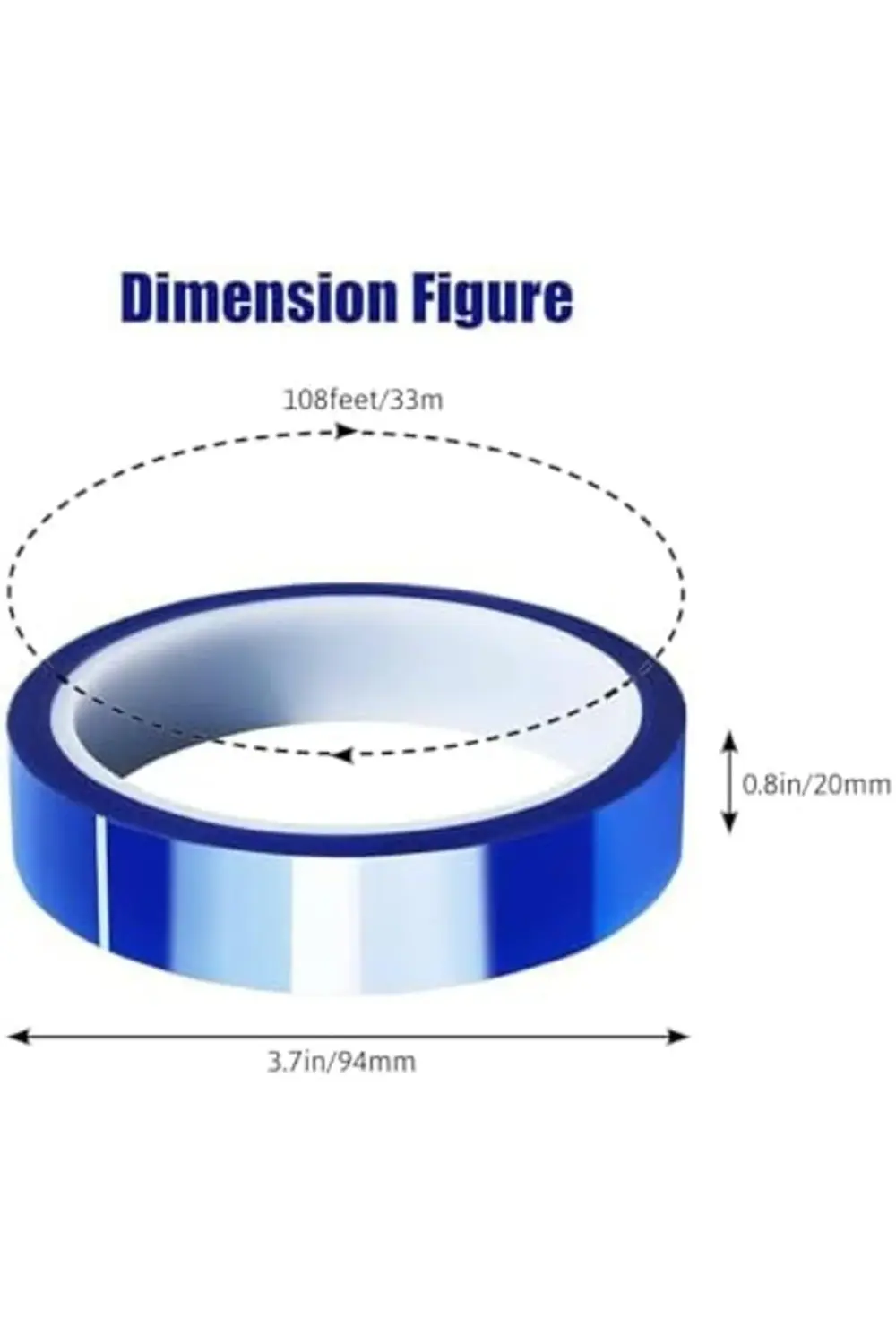 trendyvision Isı Bandı, 2'li Paket Yüksek Sıcaklık Dayanıklı Bant
