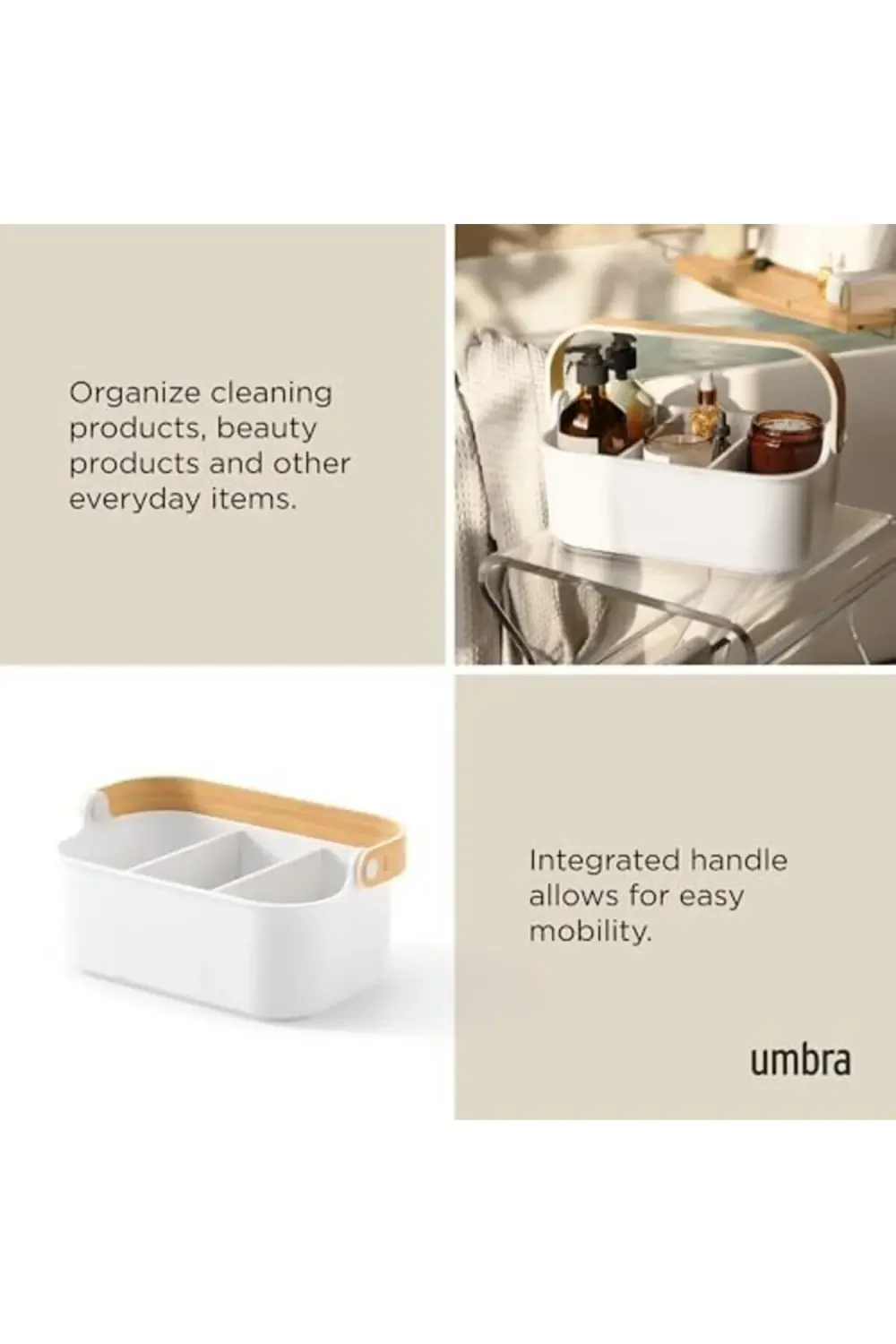 trendyvision istiflenebilir saklama kabı, çıkarılabilir ayırıcı d