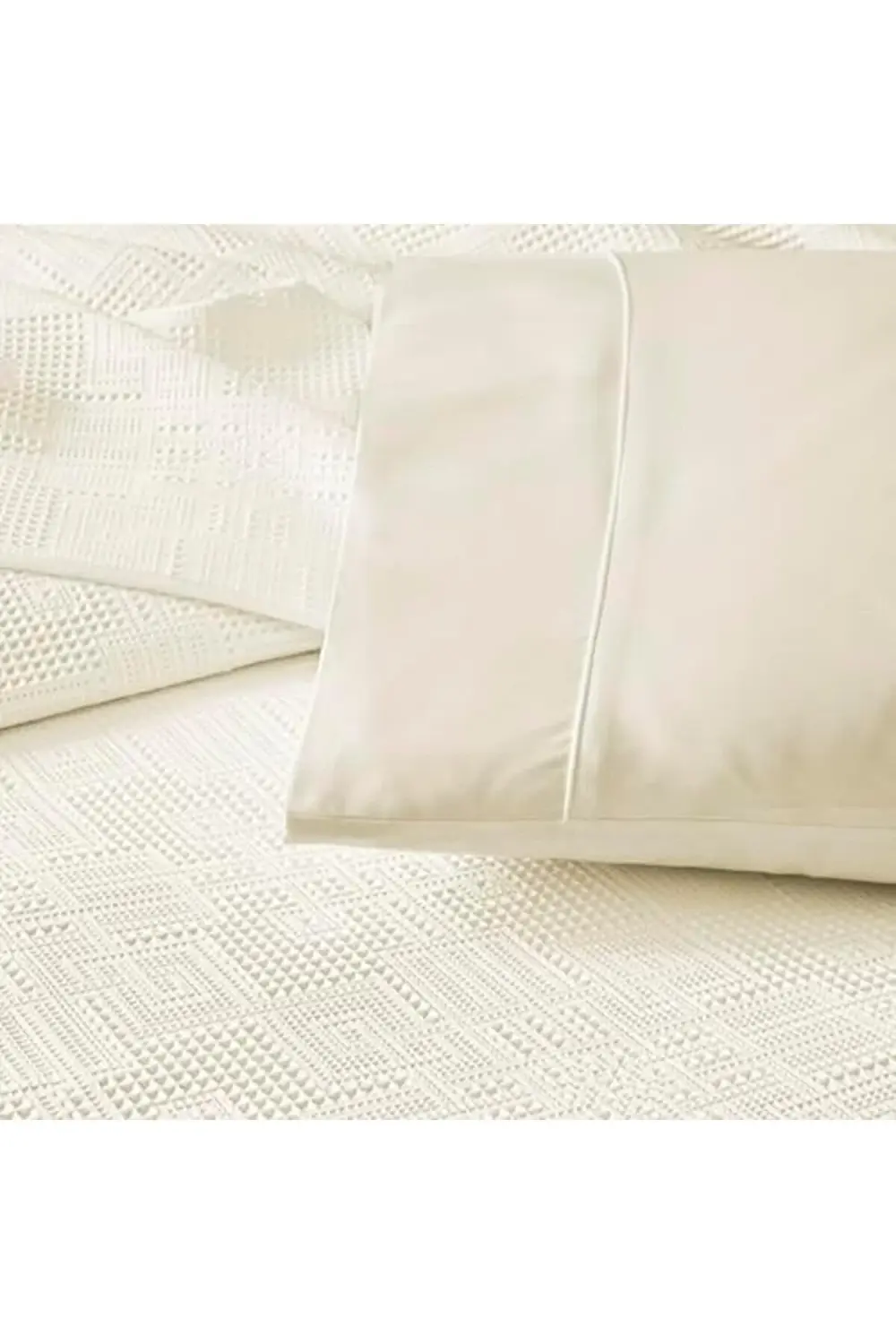 trendyvision Jakar Vıgnes Tek Kişilik Pike Takımı Beyaz buyflicke