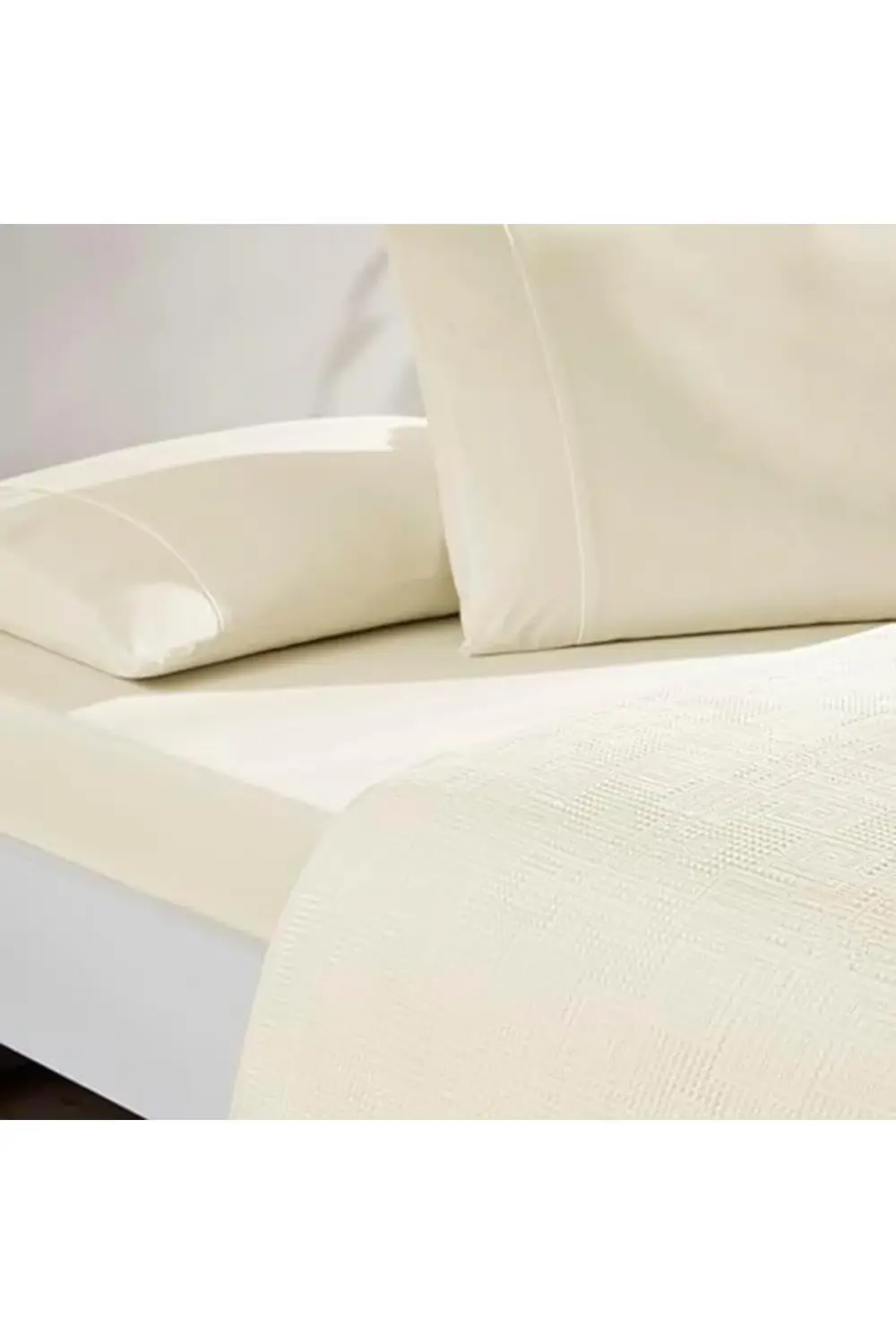 trendyvision Jakar Vıgnes Tek Kişilik Pike Takımı Beyaz buyflicke