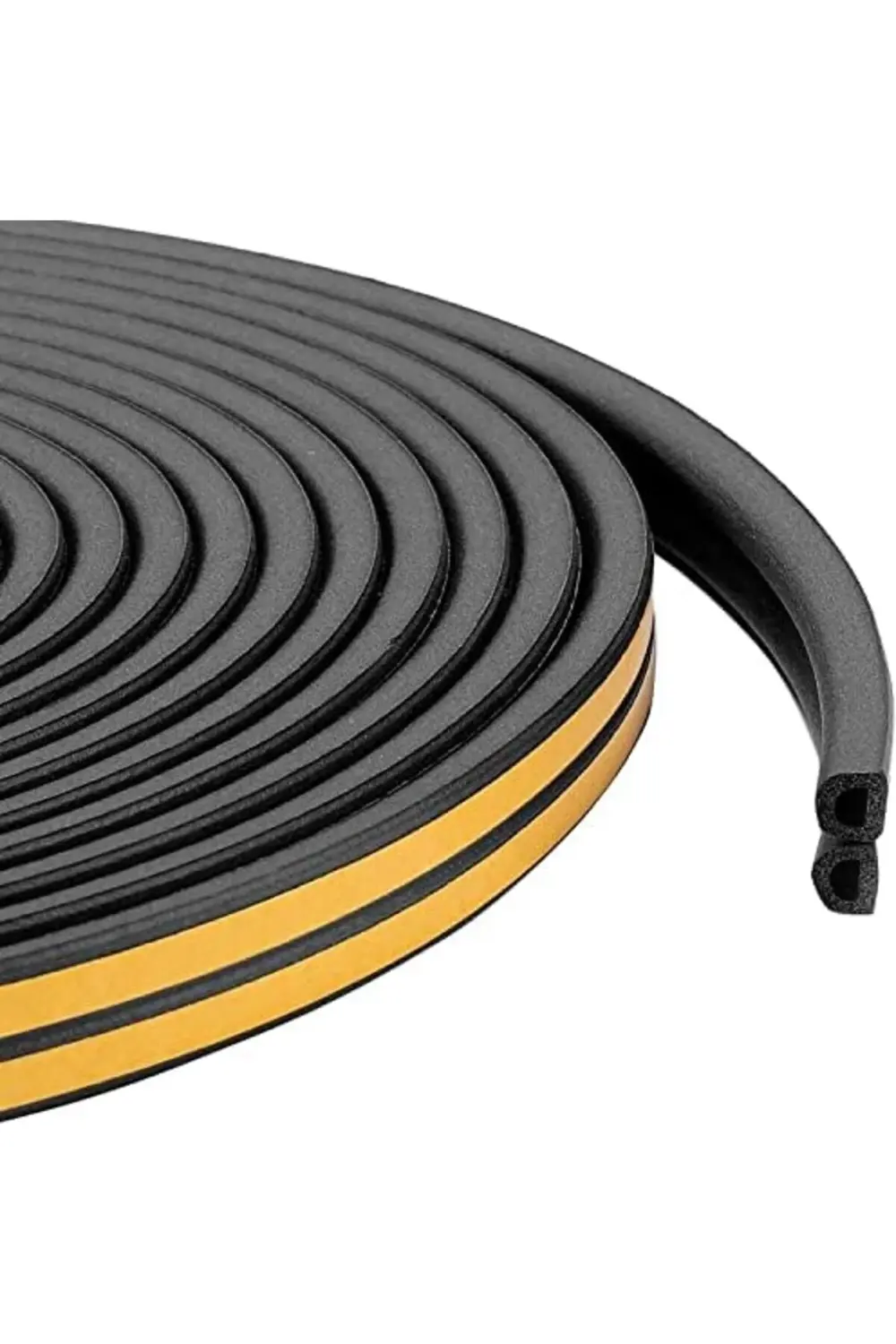 trendyvision Kapı Pencere Bandı İzolasyon (2.5 MT*2) 5 Metre Gri