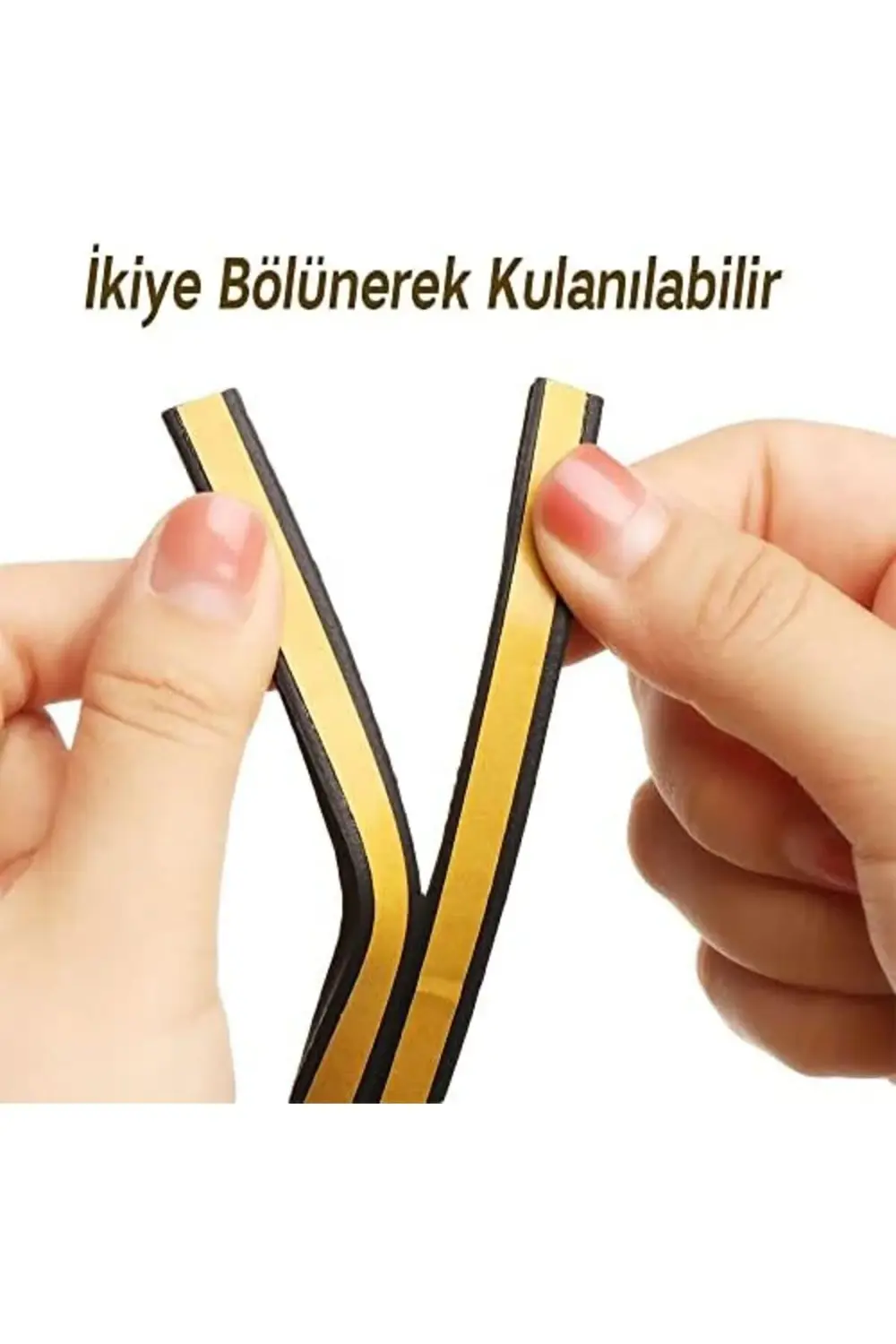 trendyvision Kapı Pencere Fitili Soğuk İzolasyon Bandı Beyaz 2x3=