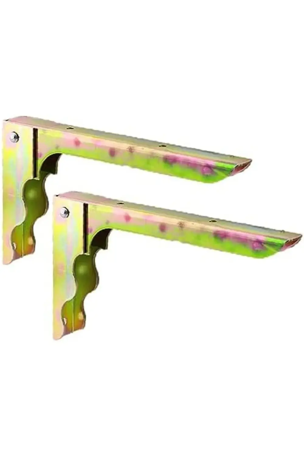 trendyvision Katlanır Raf Altı Ayağı Metal Ayak 18 x 10 cm (2 ADE trendyvision Katlanır Raf Altı Ayağı Metal Ayak 18 x 10 cm (2 ADE