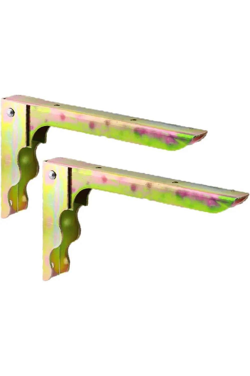 trendyvision Katlanır Raf Altı Ayağı Metal Ayak 18 x 10 cm (2 ADE trendyvision Katlanır Raf Altı Ayağı Metal Ayak 18 x 10 cm (2 ADE