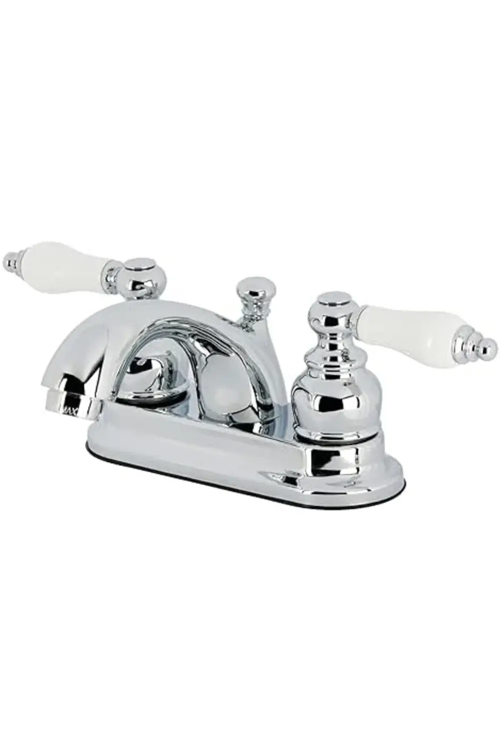 trendyvision KB2601PL 4 İnç Lavabo Bataryası, Porselen Kol Saplı