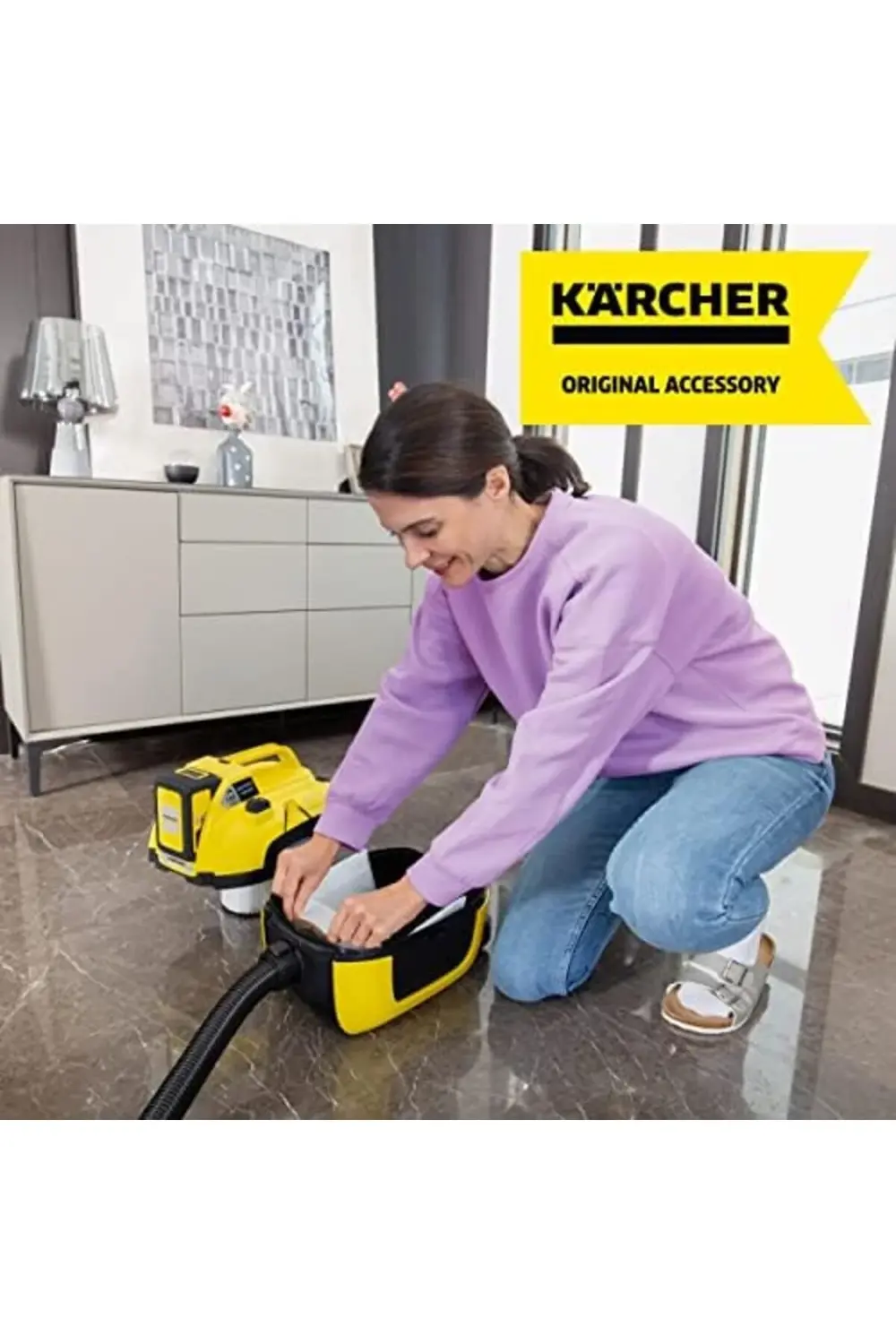 trendyvision Keçe Filtre Torbası 4 Adet WD 1 Kompakt Batarya, Bey