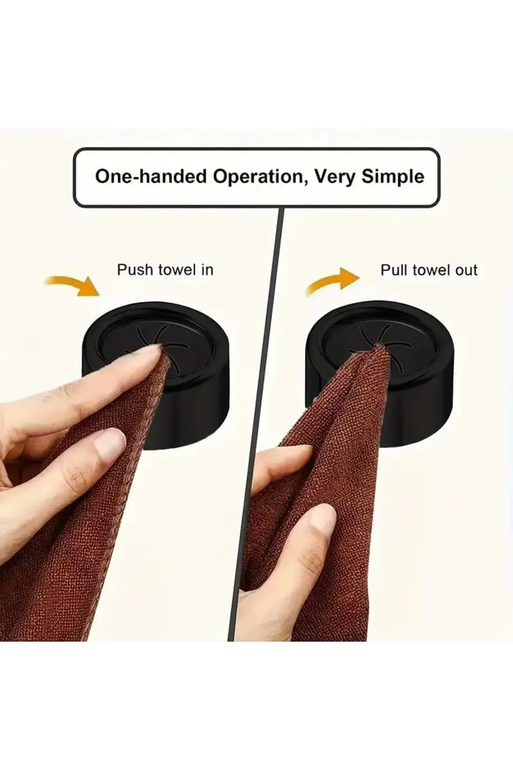 trendyvision Kendinden Yapışkanlı Duvar Havlu Askısı | 2'li Set |