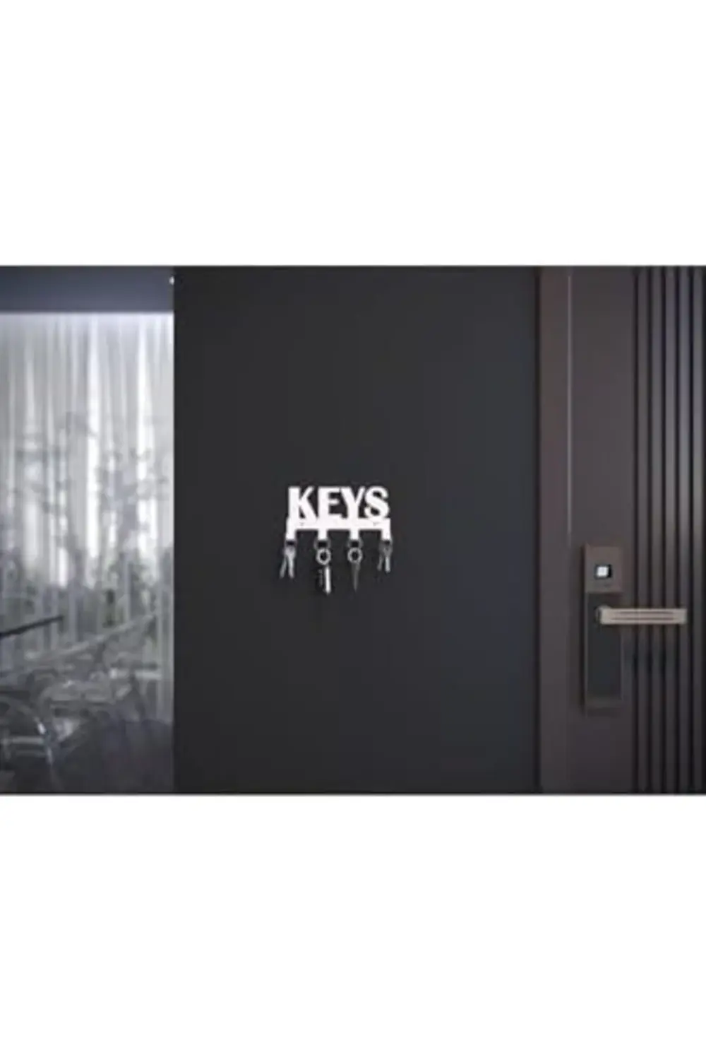trendyvision KEYS Metal Anahtar Askısı – Duvar Anahtarlık & Anaht