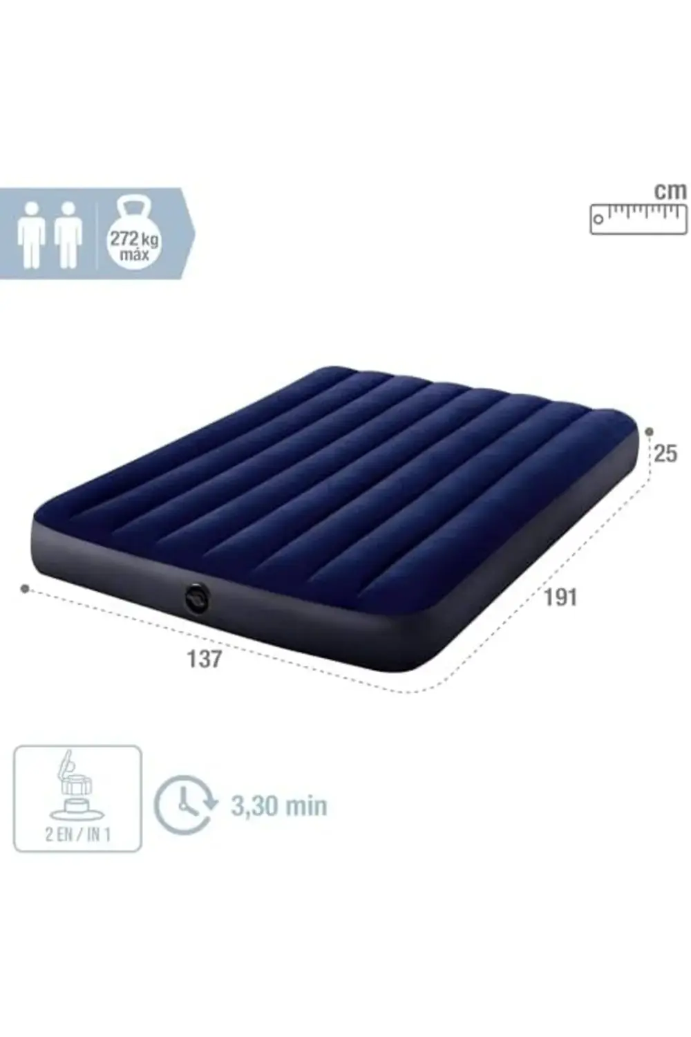 trendyvision KLASIK DURA-BEAM SERISI YATAK 137x191x25Cm buyflicke