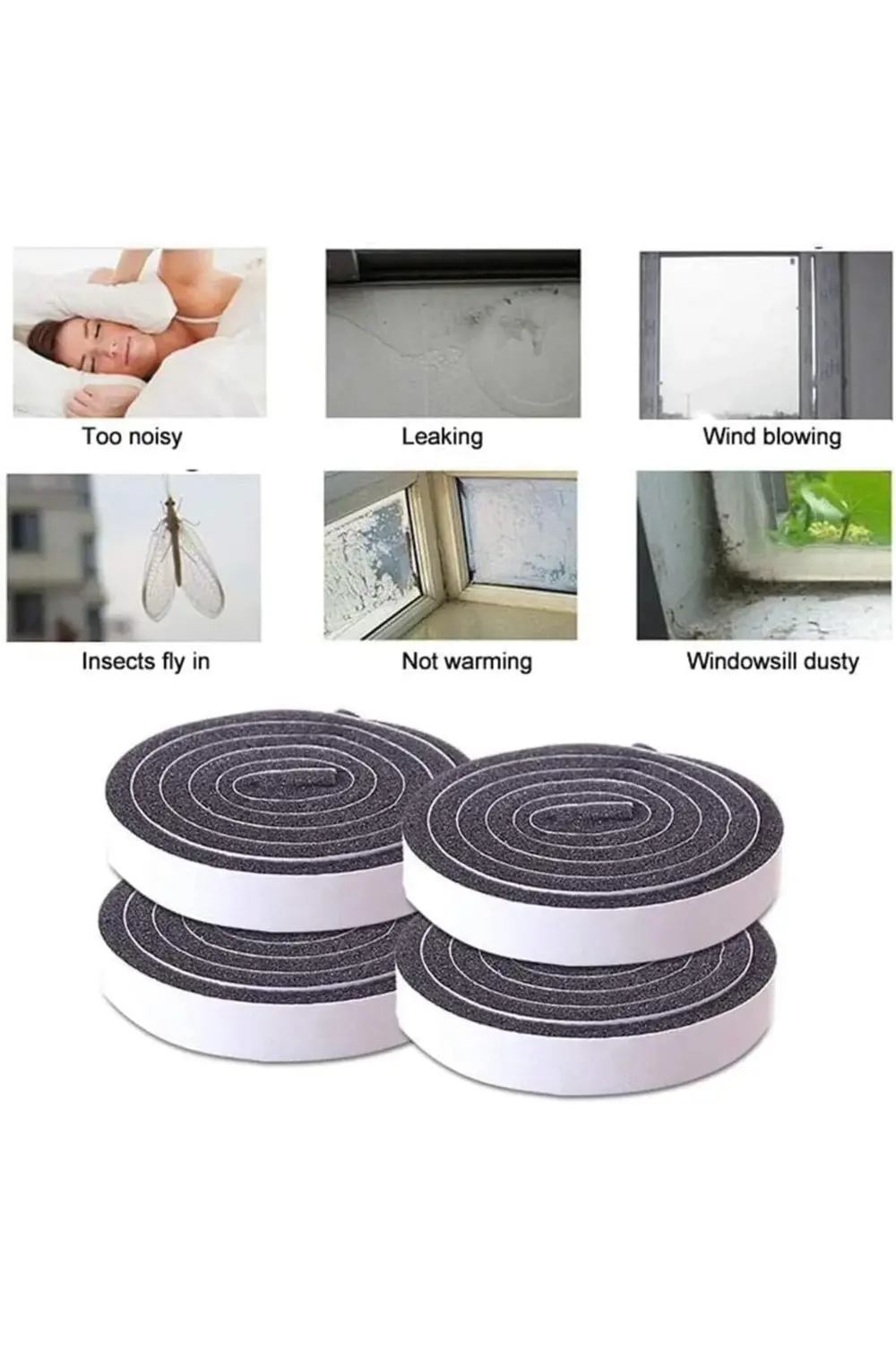 trendyvision Köpük yalıtım bandı, Ses yalıtımlı şok emici kapı ha