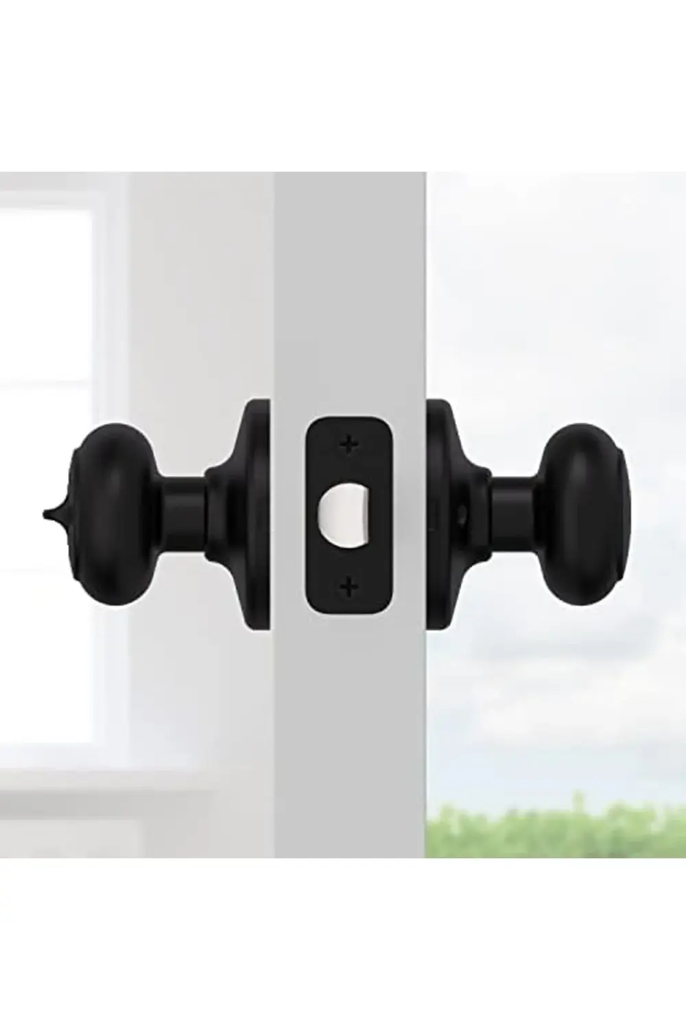 trendyvision Koyu İç Gizlilik Kapı Tokmağı, Kilitli Kapı Kolu, Ba