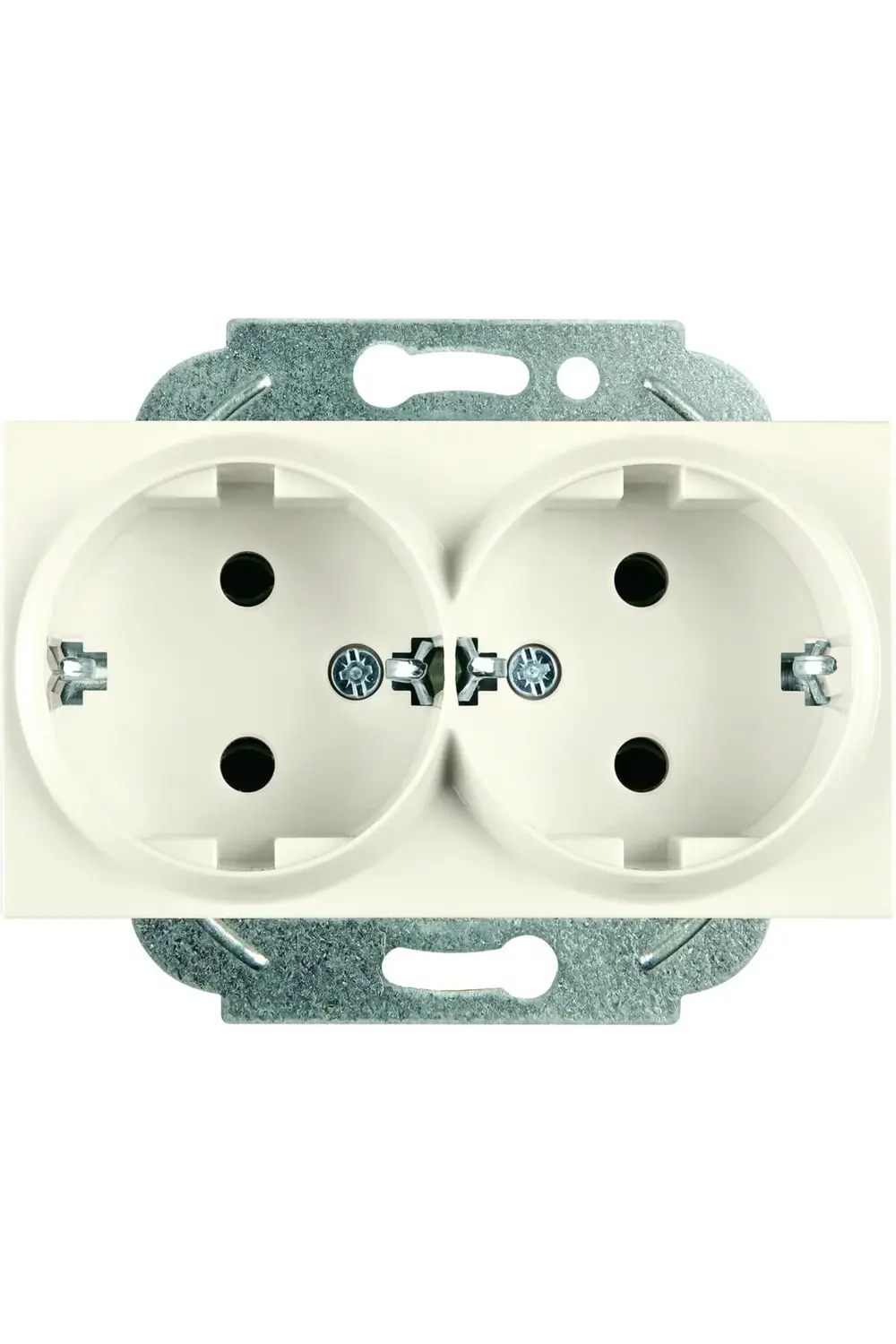 trendyvision Krem İkili Top Priz Mekanizma buyflicker 395519