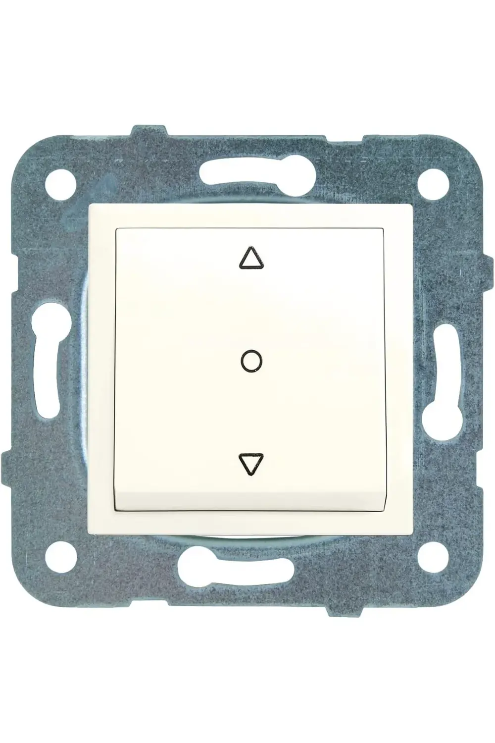 trendyvision Krem Tek Düğmeli Jaluzi Mekanizma+Düğme/Kapak buyfli