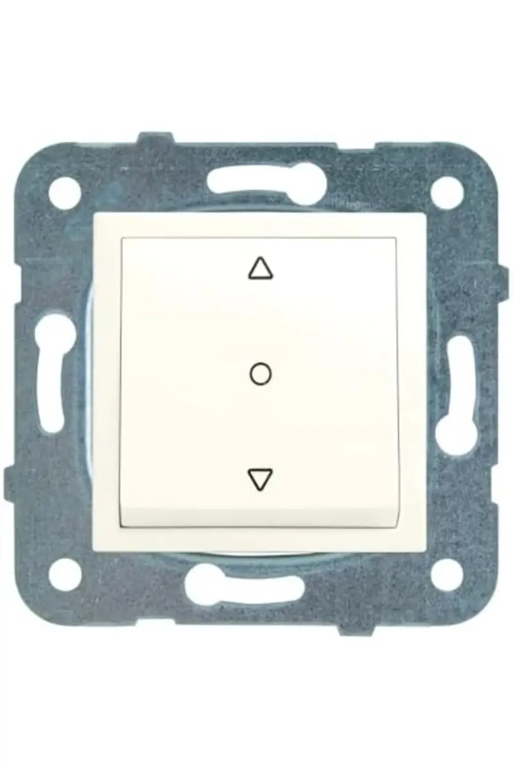 trendyvision Krem Tek Düğmeli Jaluzi Mekanizma+Düğme/Kapak buyfli