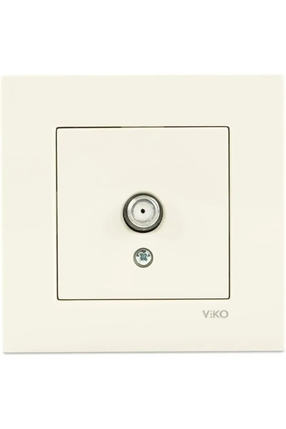 trendyvision Krem Uydu Prizi F Konnektörlü Sonlu buyflicker 39551