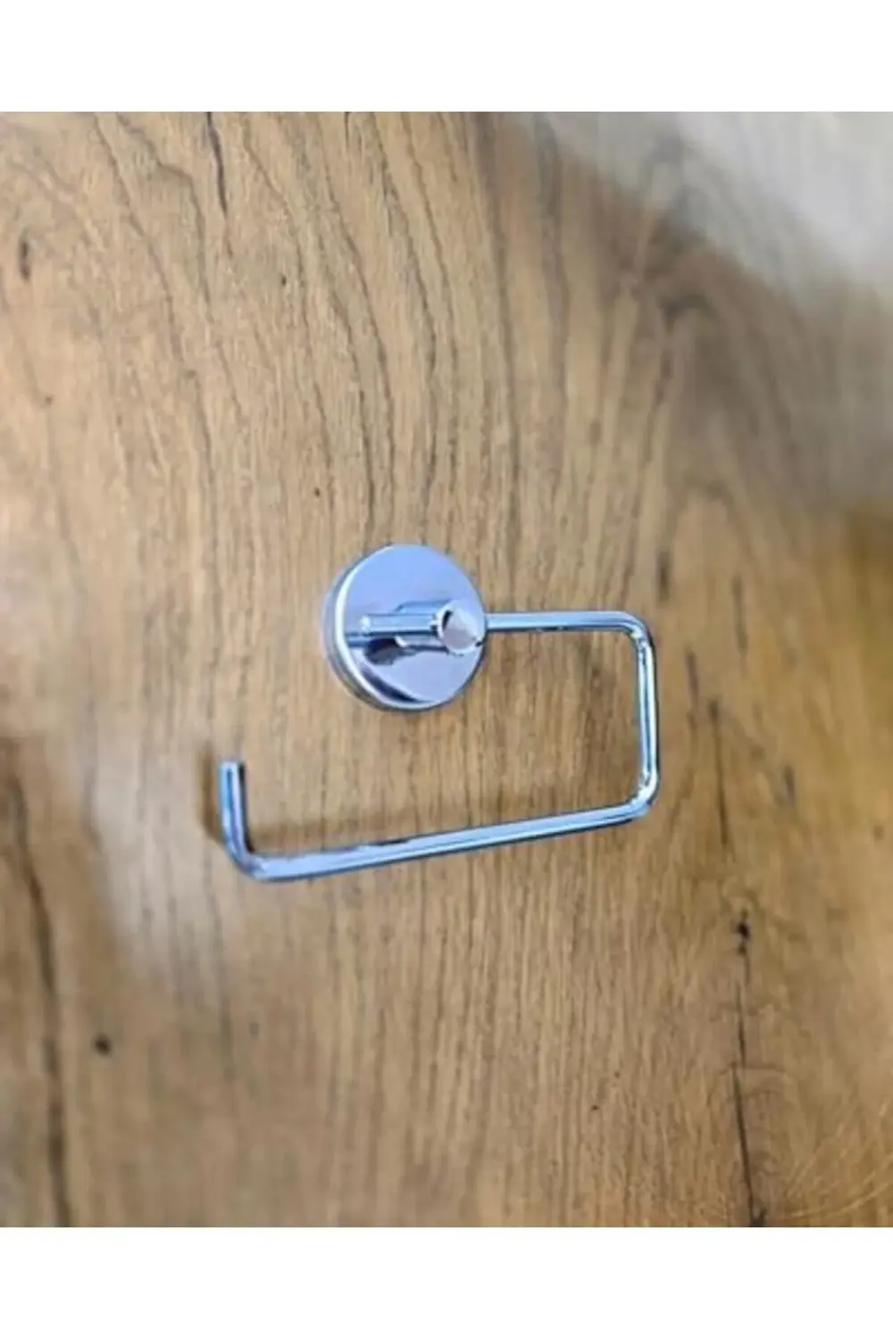 trendyvision Krom Metal Kapaksız Tuvalet Kağıtlığı | Banyo içi Tu