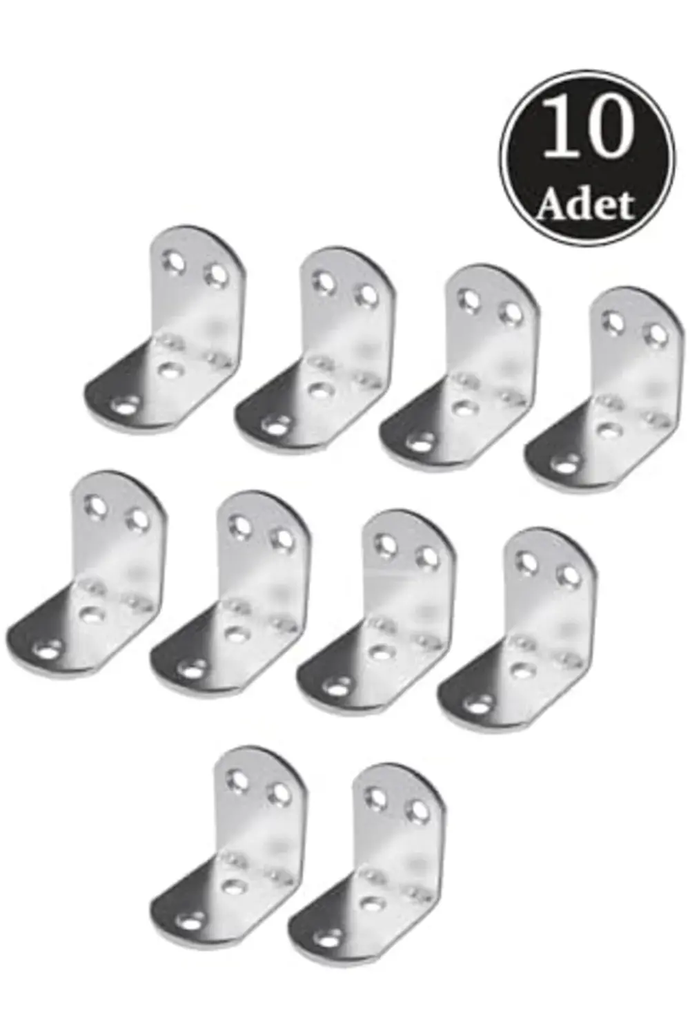 trendyvision L Demir Gönye Köşebent, 30x30x23 mm, Kenar, Köşe Bağ