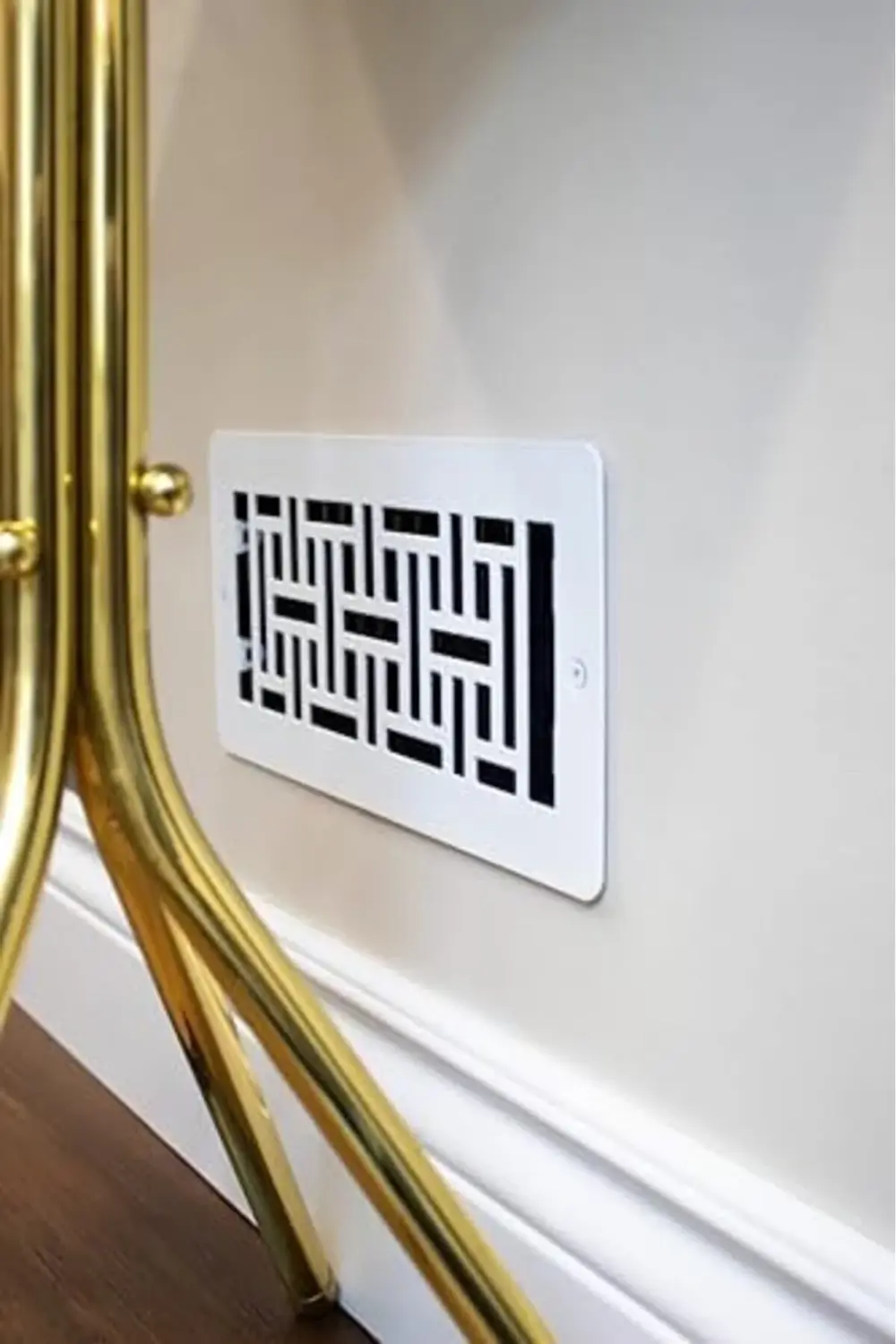 trendyvision LAJL410W-WH Izgaralar, Dokulu Beyaz buyflicker 39551