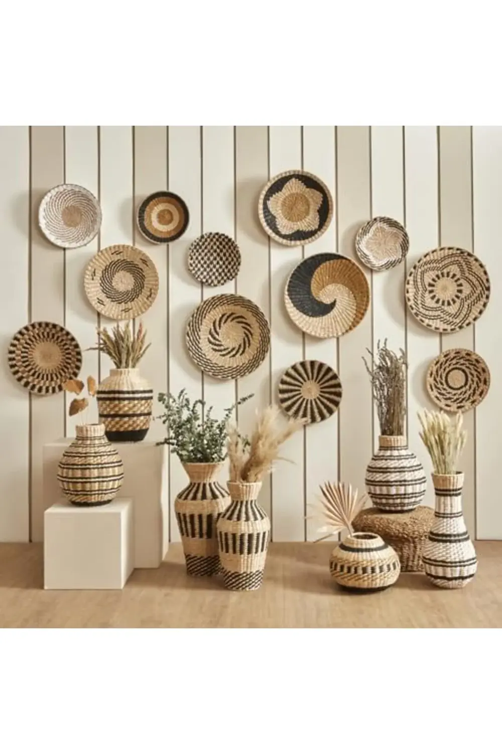 trendyvision Larren Hasır Duvar Tabağı 30 cm buyflicker 395519