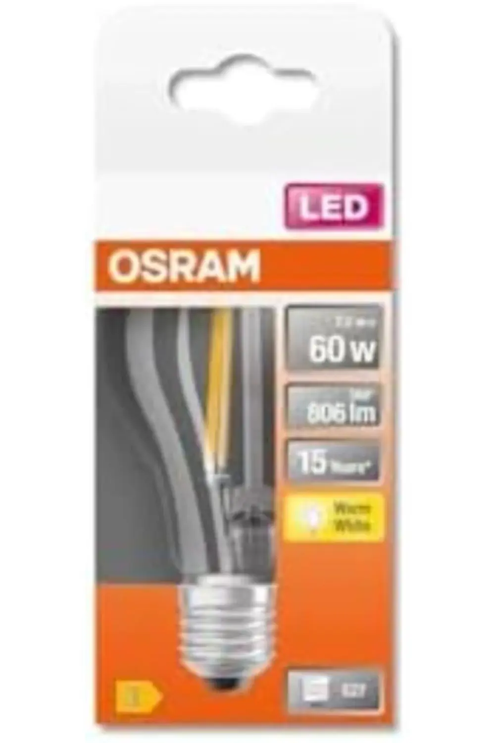 trendyvision Led Flament 6.5W 2700K 806lm E27 Duy Sarı Işık Ampul