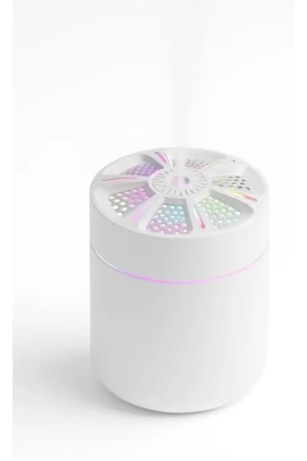 trendyvision LED Işıklı Mini Aroma Difüzör Beyaz USB Hava Nemlend