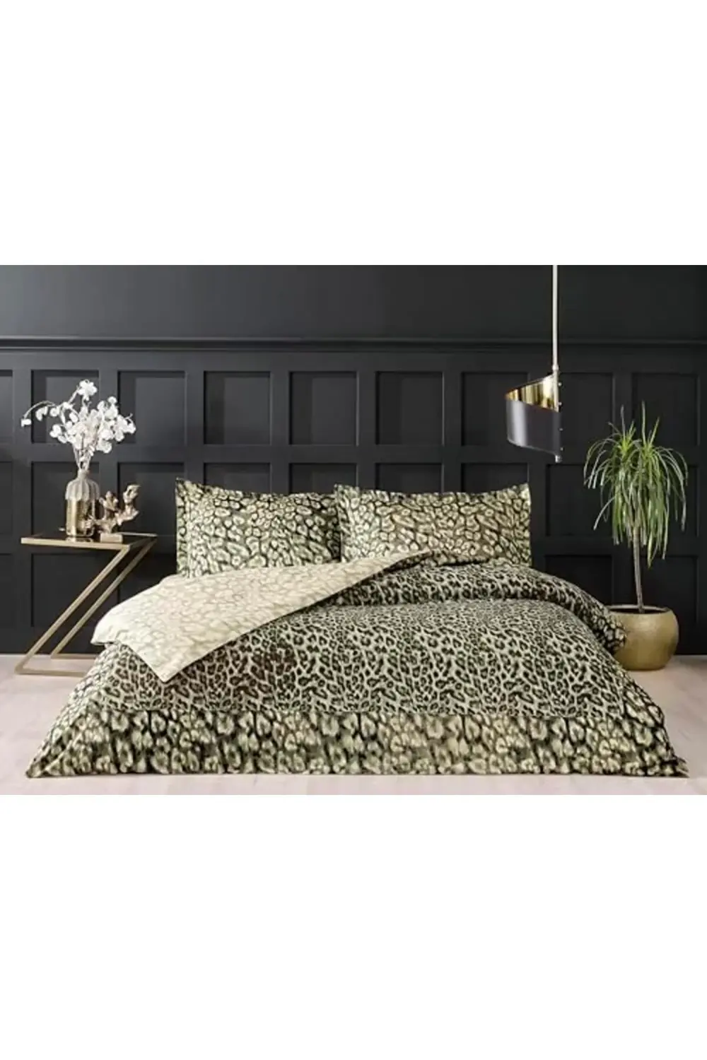 trendyvision Leona Düz Pamuk Nevresim Takımı, Kahverengi, Çift Ki