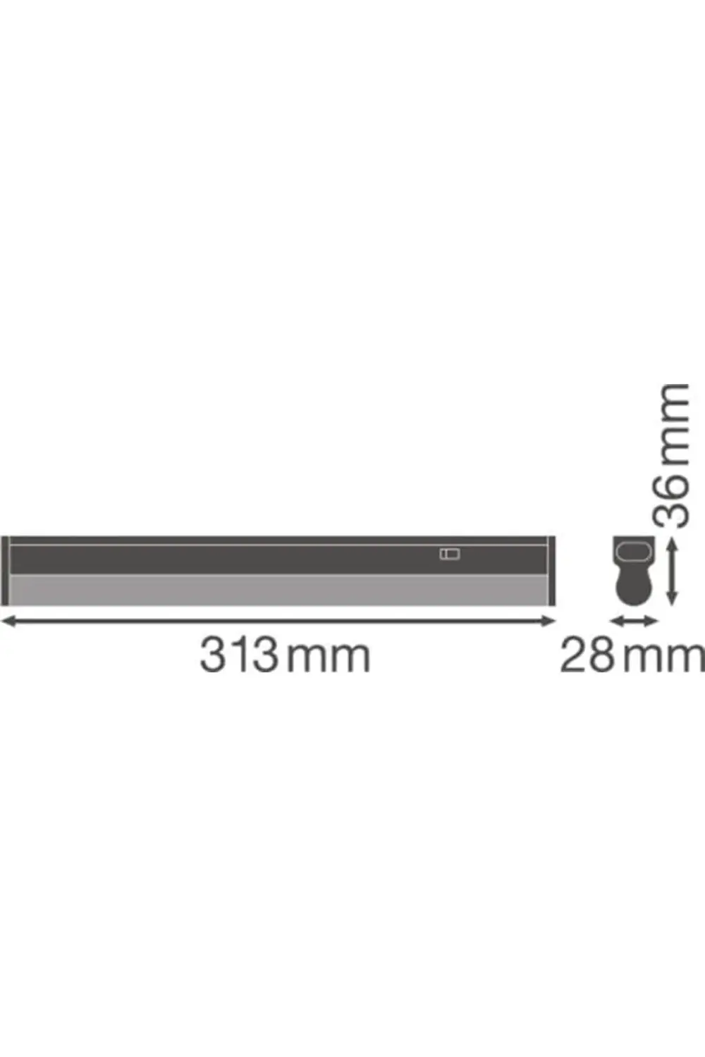 trendyvision LINEER TEZGAHALTI 4W/3000K buyflicker 395519