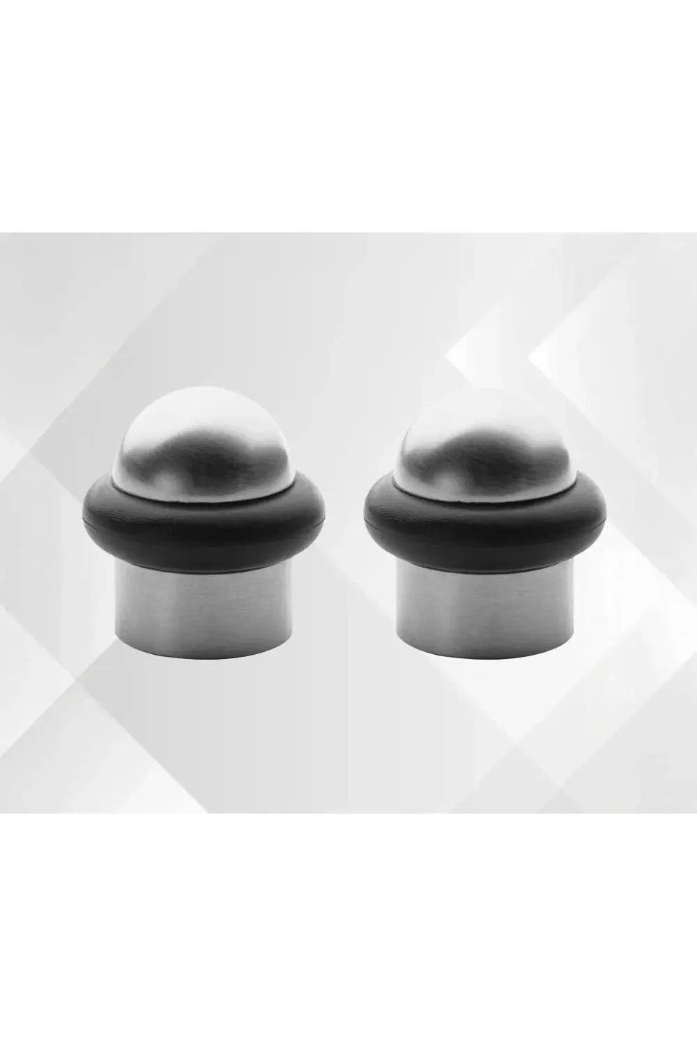 trendyvision Lüks Kapı Stoperi, 4cm Yükseklik, Kauçuk Tamponlu, M