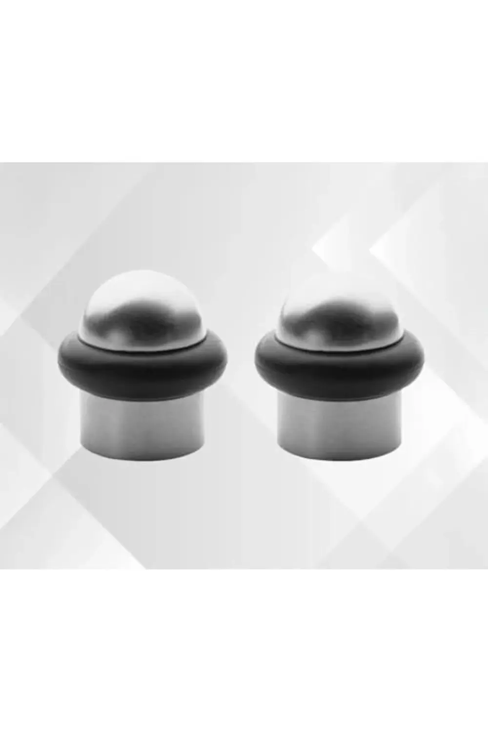 trendyvision Lüks Kapı Stoperi, 4cm Yükseklik, Kauçuk Tamponlu, M