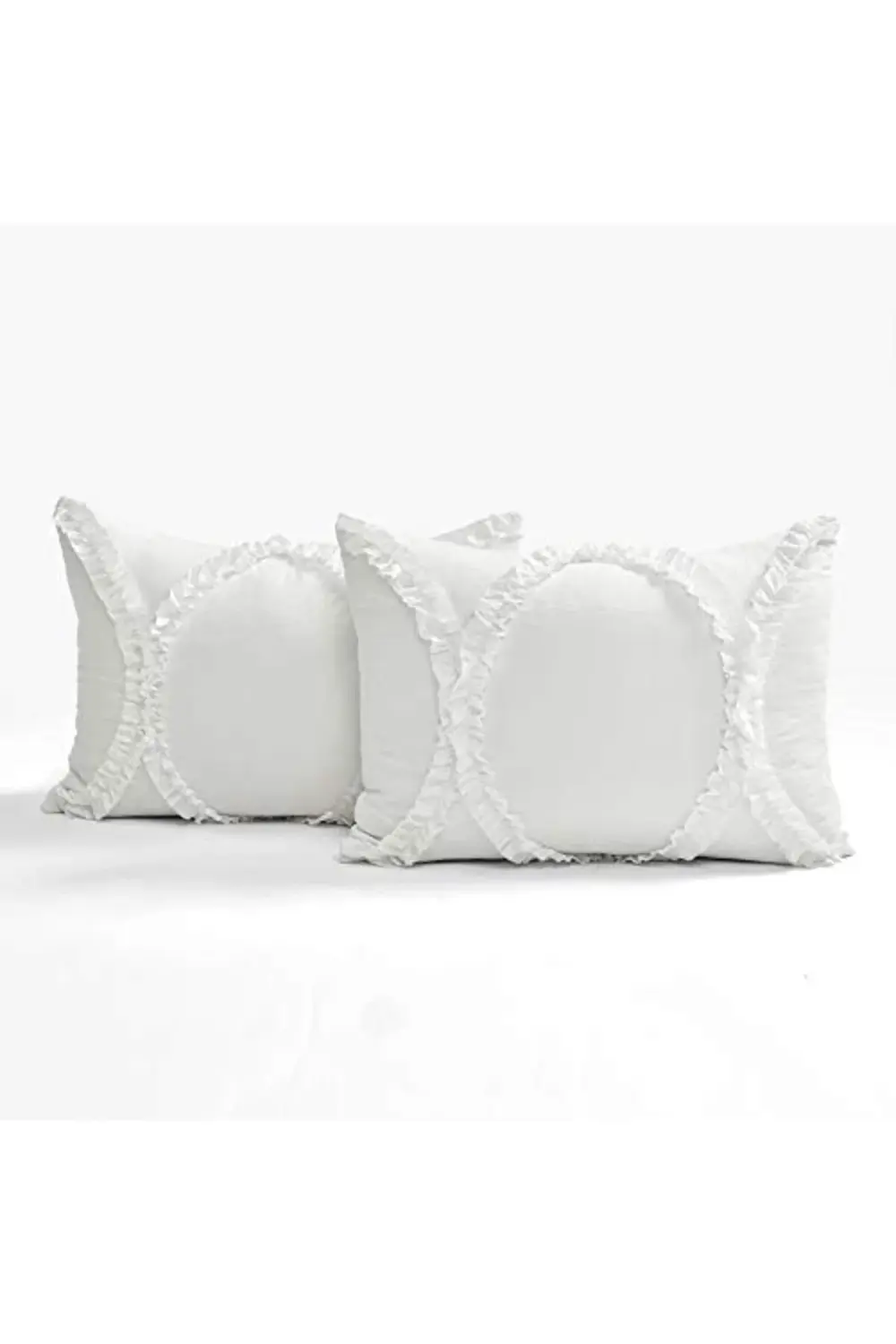 trendyvision Lush Lush Décor Riviera Fırfırlı Etek Yatak Örtüsü B